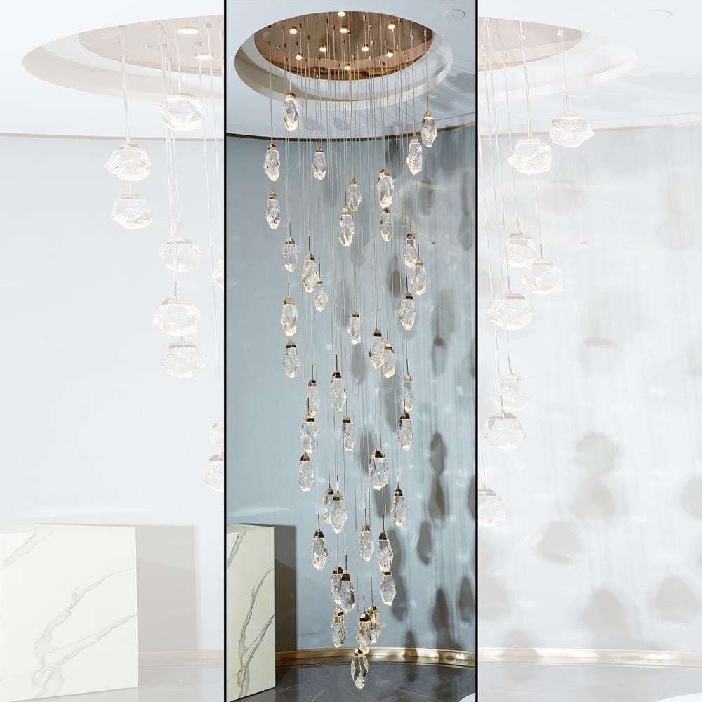 Avonni, 58015 Ailesi Krom Galeri Boşluğu Avizesi