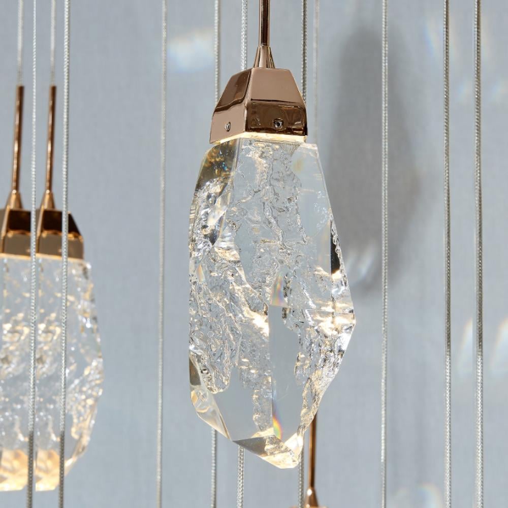 Avonni, 58015 Ailesi Krom Galeri Boşluğu Avizesi