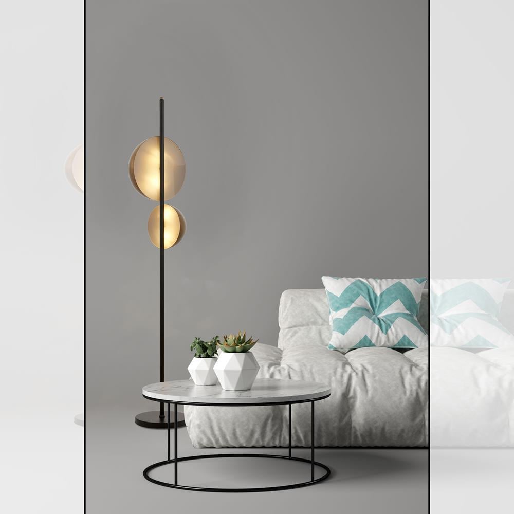 Avonni, 9113 Ailesi Siyah Boyalı Lambader