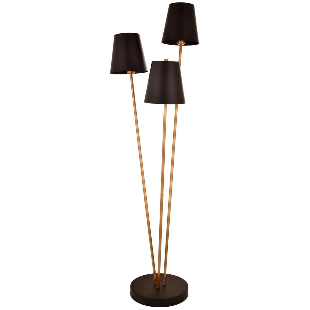 Avonni, 9147 Ailesi Siyah Boyalı ve Eskitme Kaplama Lambader