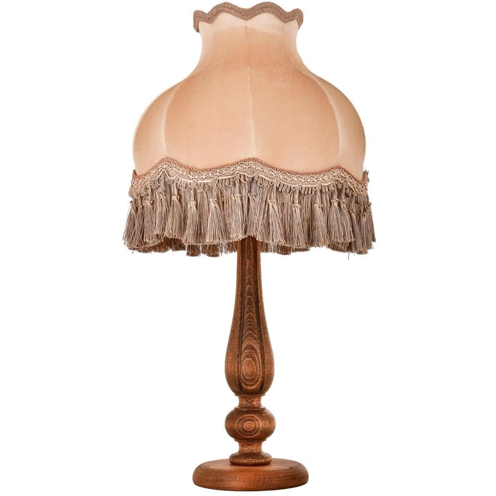 Avonni, 9149 Ailesi Ceviz Boyalı Masa Lambası