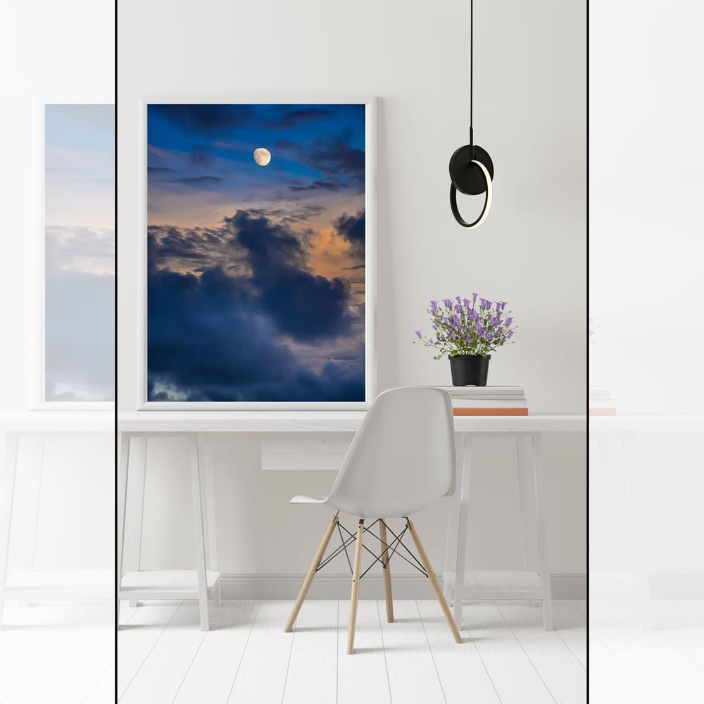 Avonni,1874 Ailesi Siyah Tekli Avize