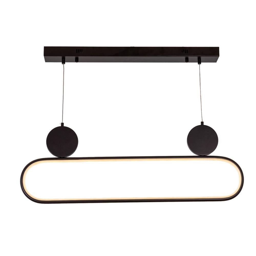 Avonni,33022 Ailesi Siyah Ledli Avize