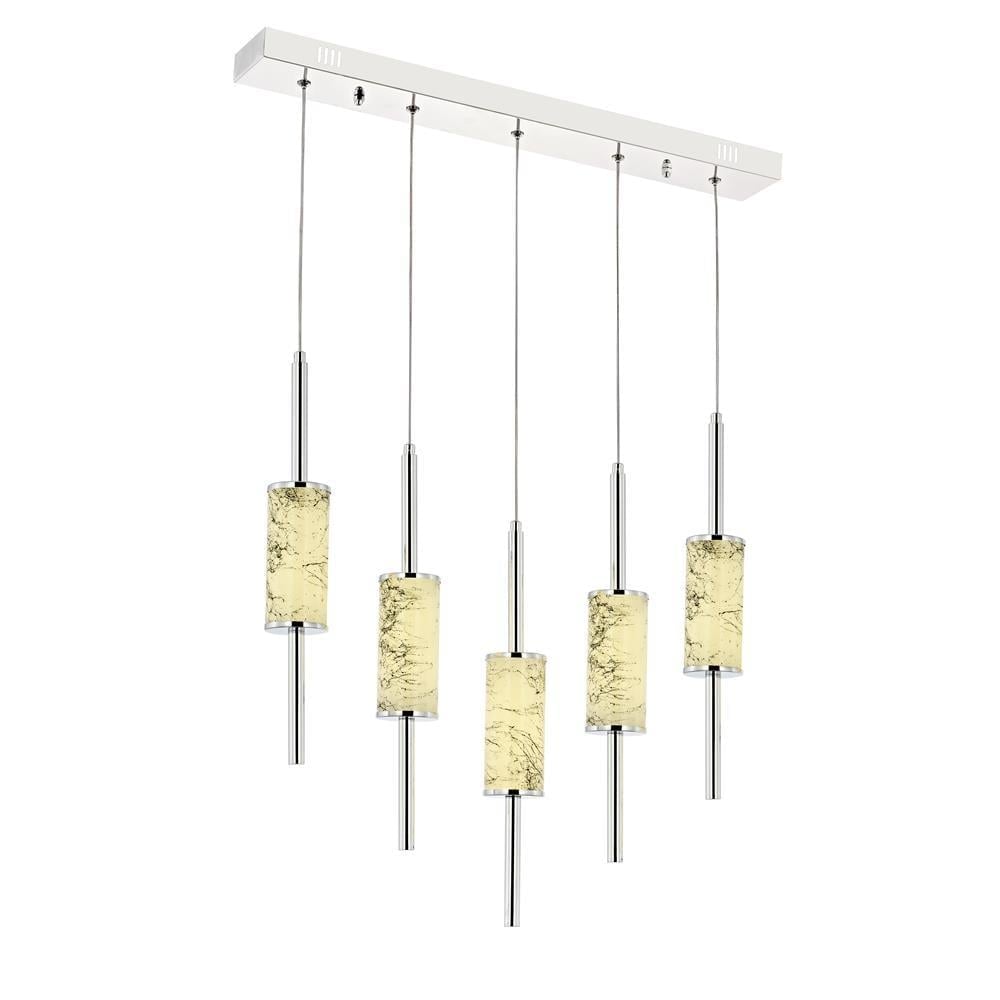 Avonni,4365 Ailesi Krom Kaplama Ledli Avize