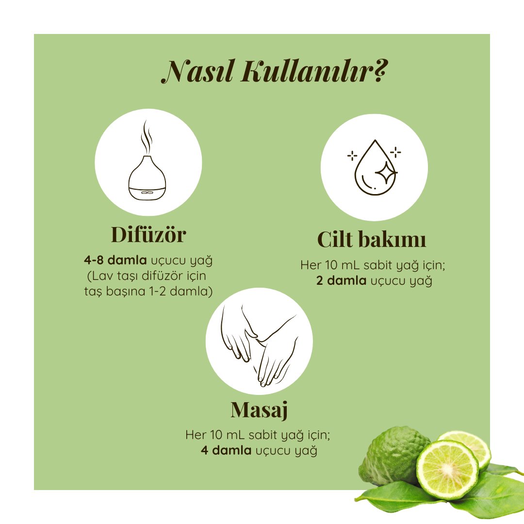 Bergamot  Uçucu Yağı