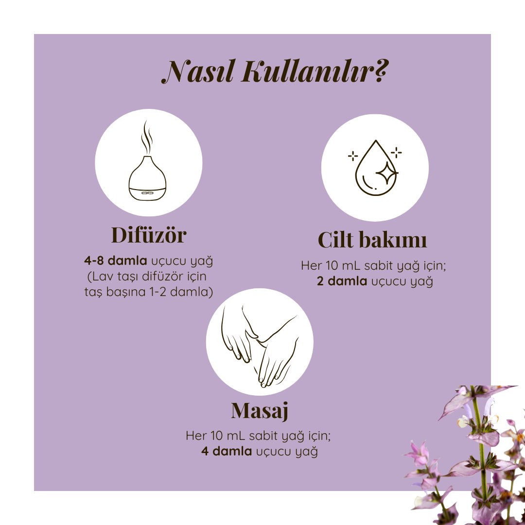 Misk Adaçayı  Uçucu Yağı