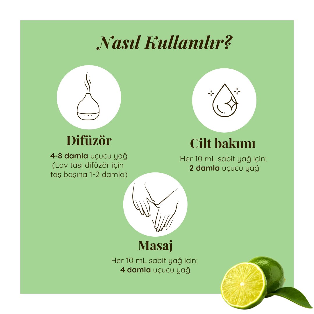 Misket Limonu Uçucu Yağı 