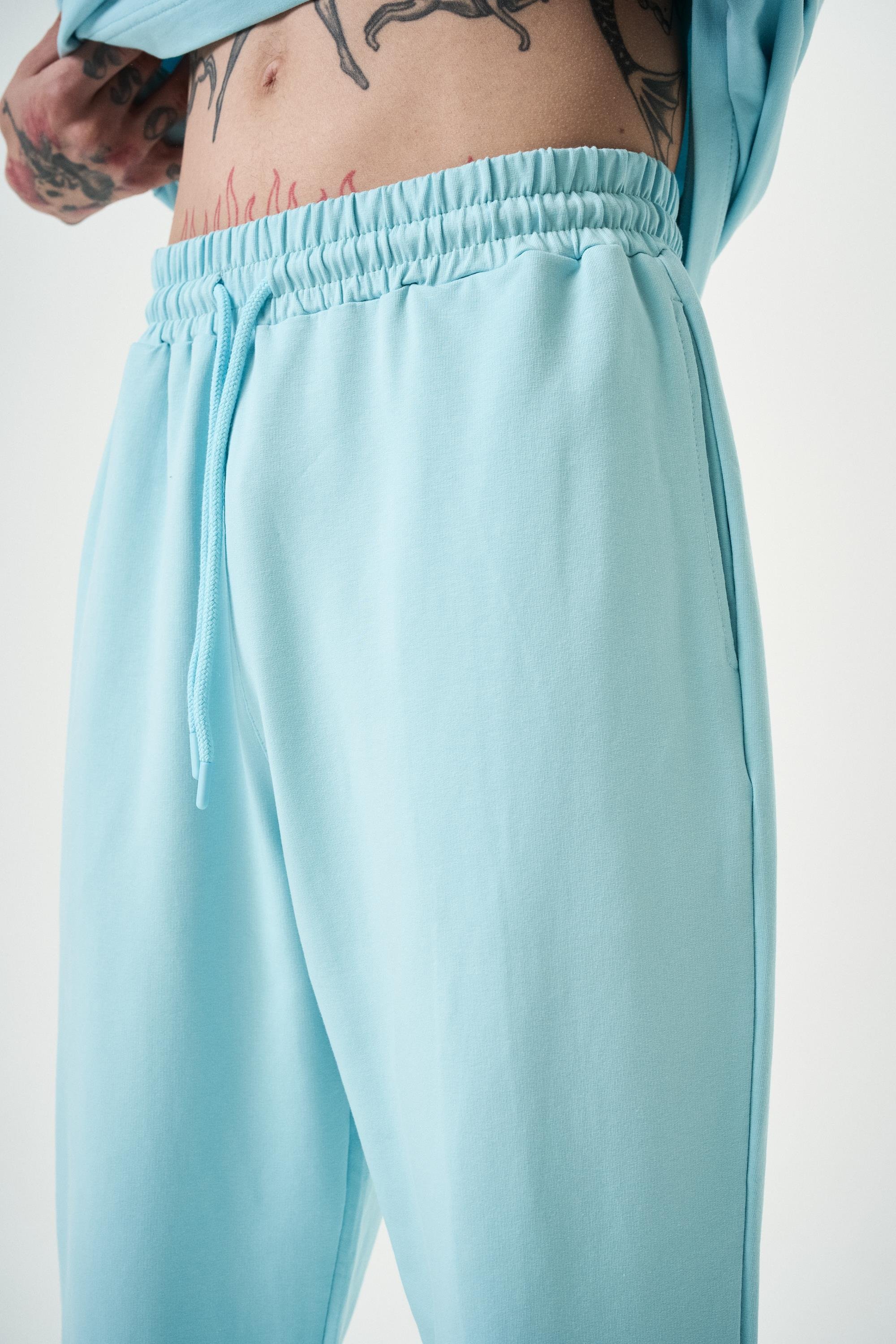 Erkek Basic Jogger Eşofman Altı Bebe Mavi
