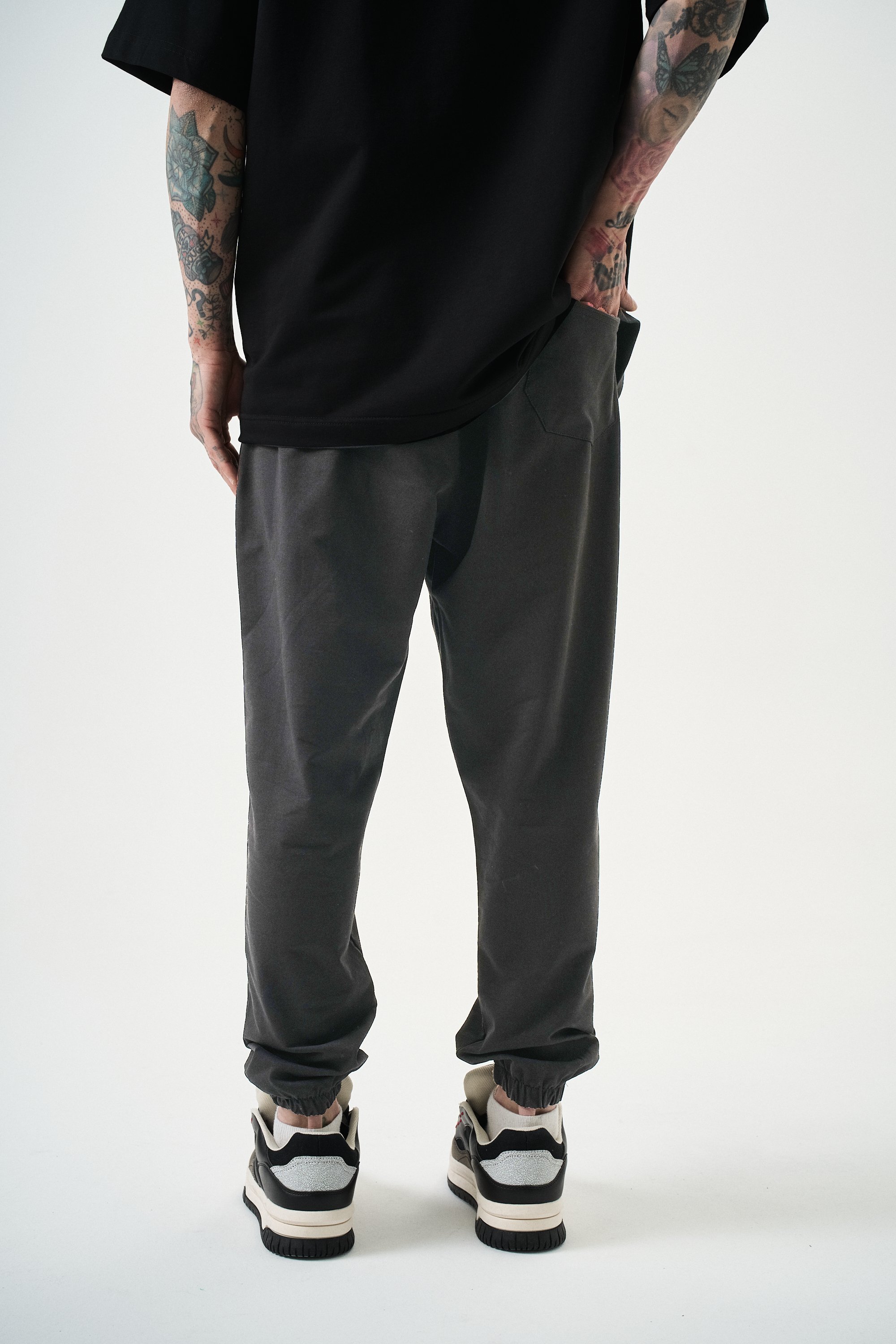 Erkek Basic Jogger Eşofman Altı Füme