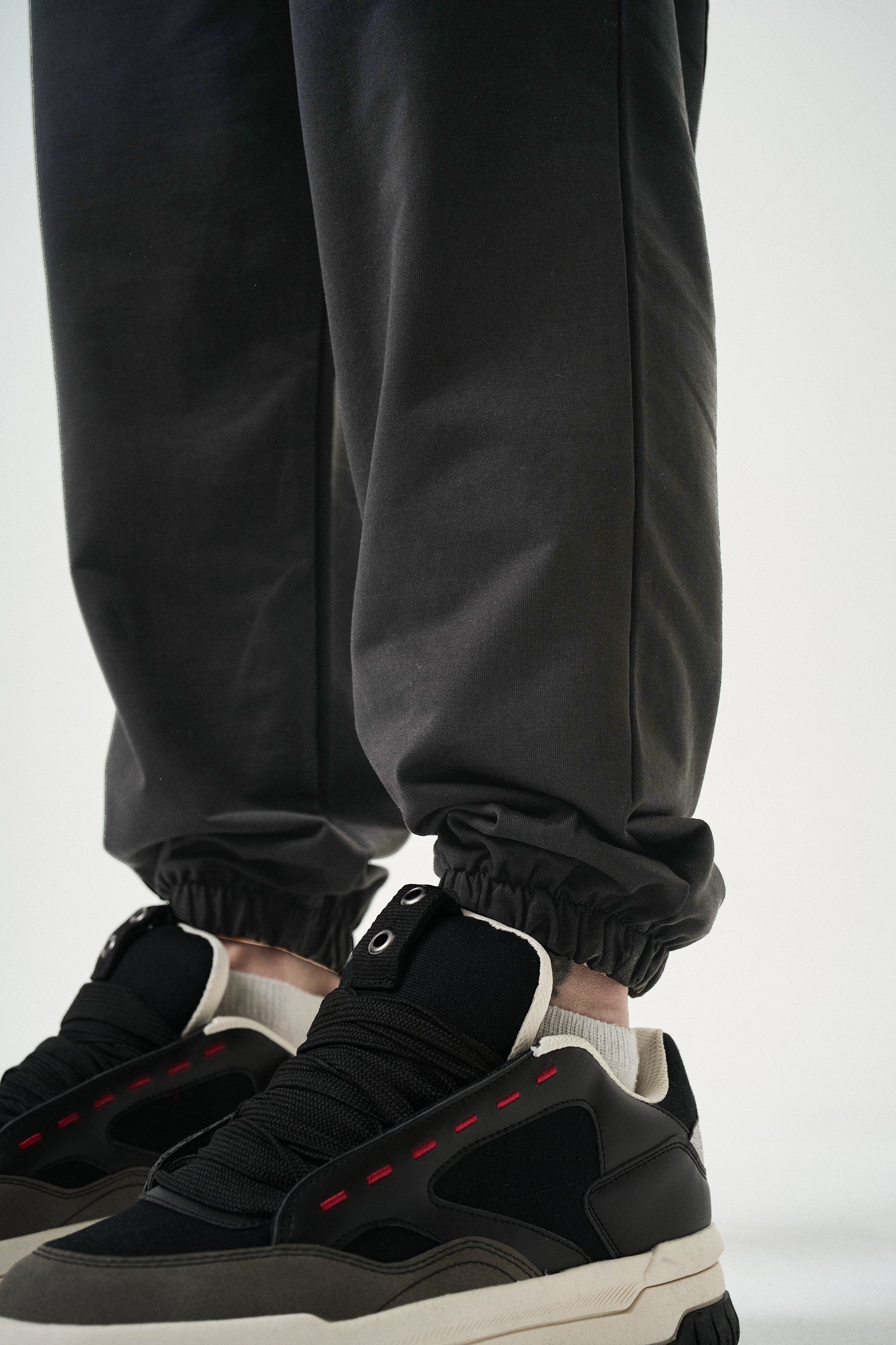 Erkek Basic Jogger Eşofman Altı Füme