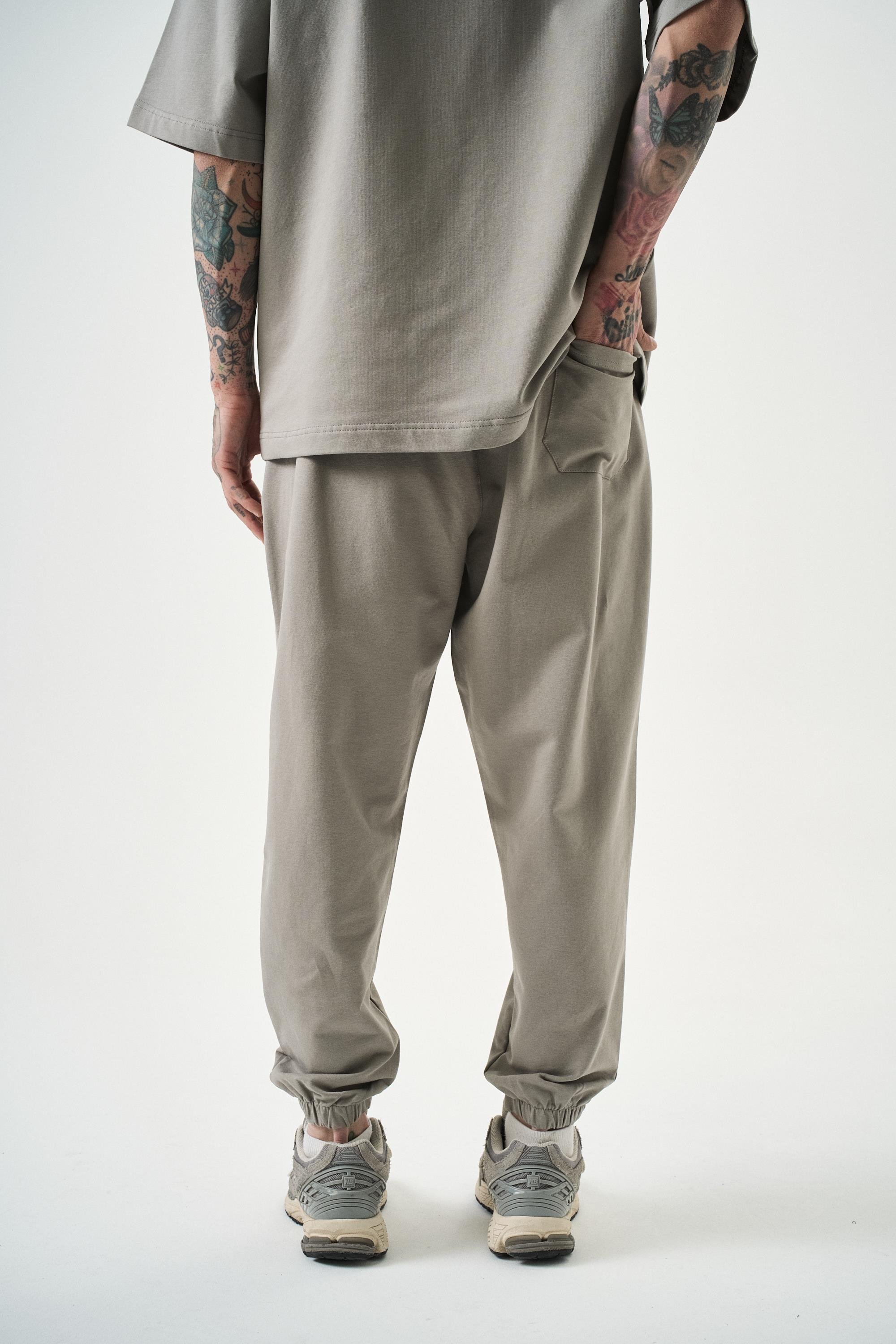 Erkek Basic Jogger Eşofman Altı Gri