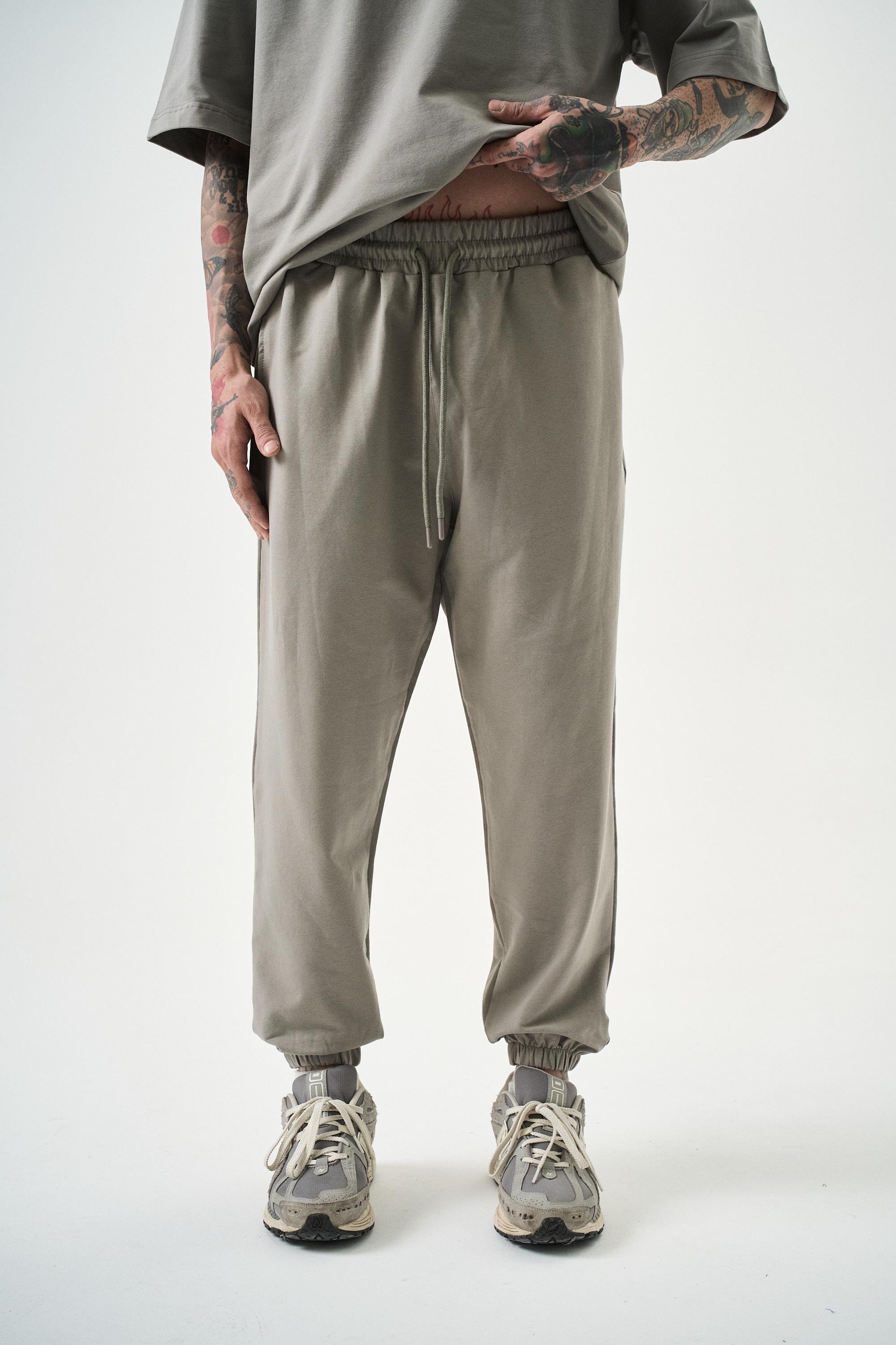 Erkek Basic Jogger Eşofman Altı Gri