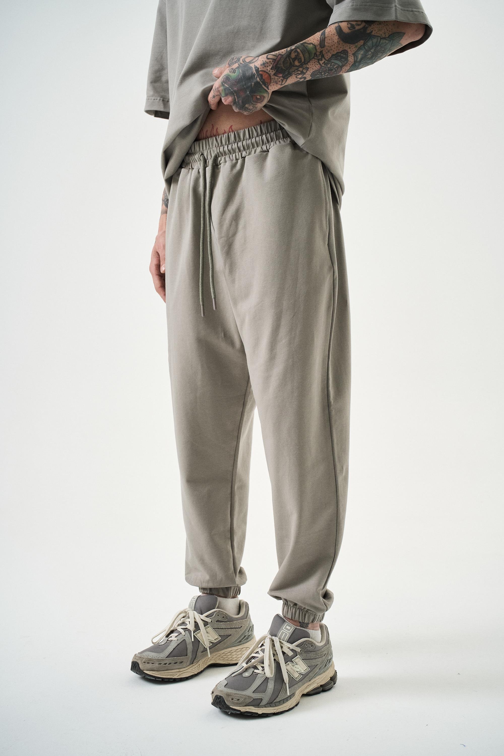 Erkek Basic Jogger Eşofman Altı Gri