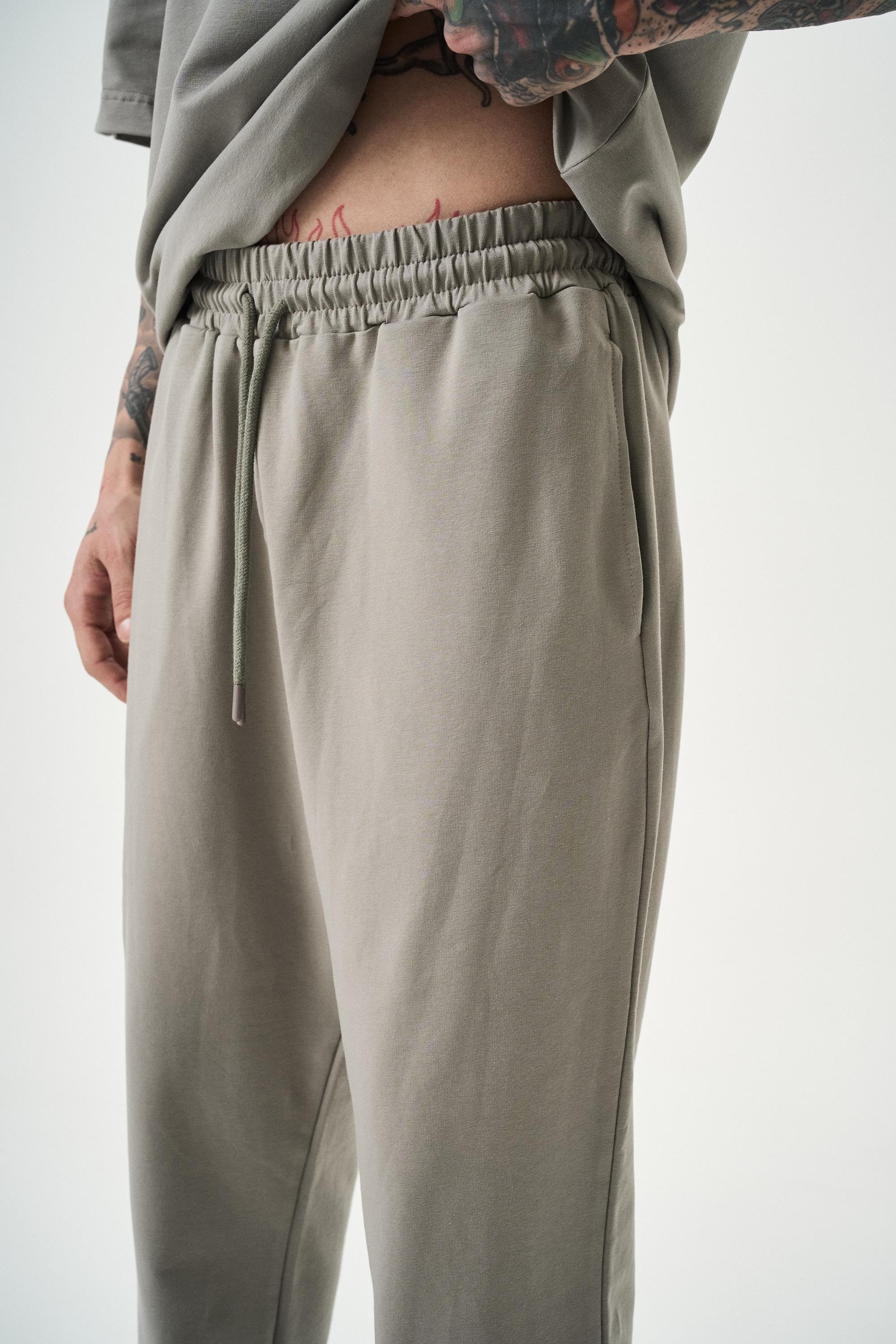 Erkek Basic Jogger Eşofman Altı Gri