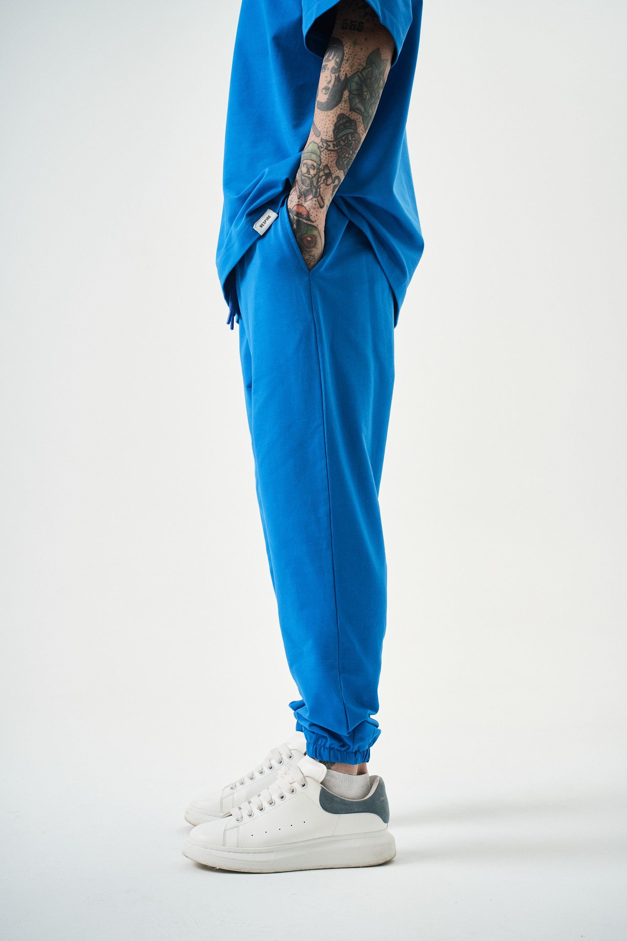 Erkek Basic Jogger Eşofman Altı Mavi