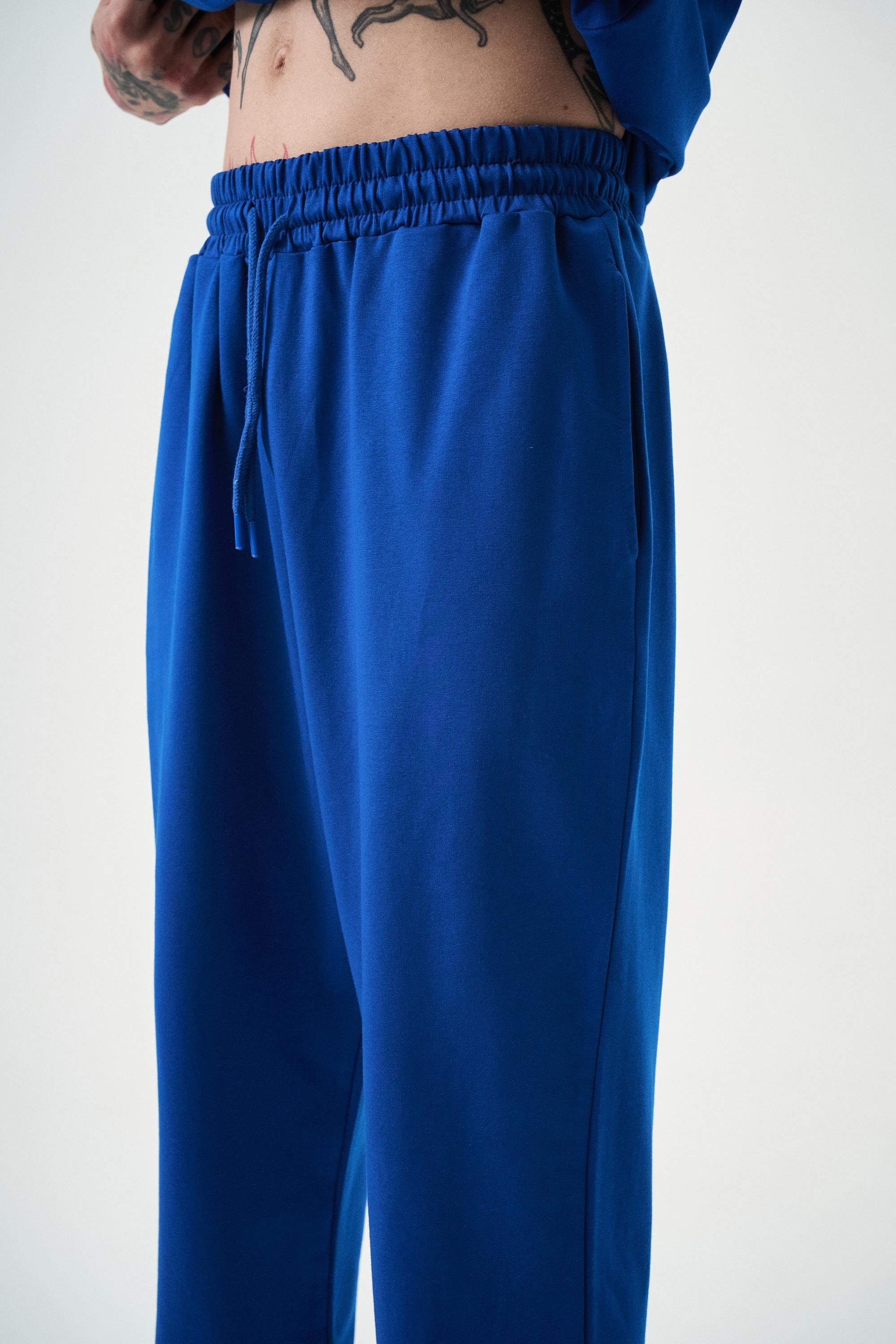 Erkek Basic Jogger Eşofman Altı Saks