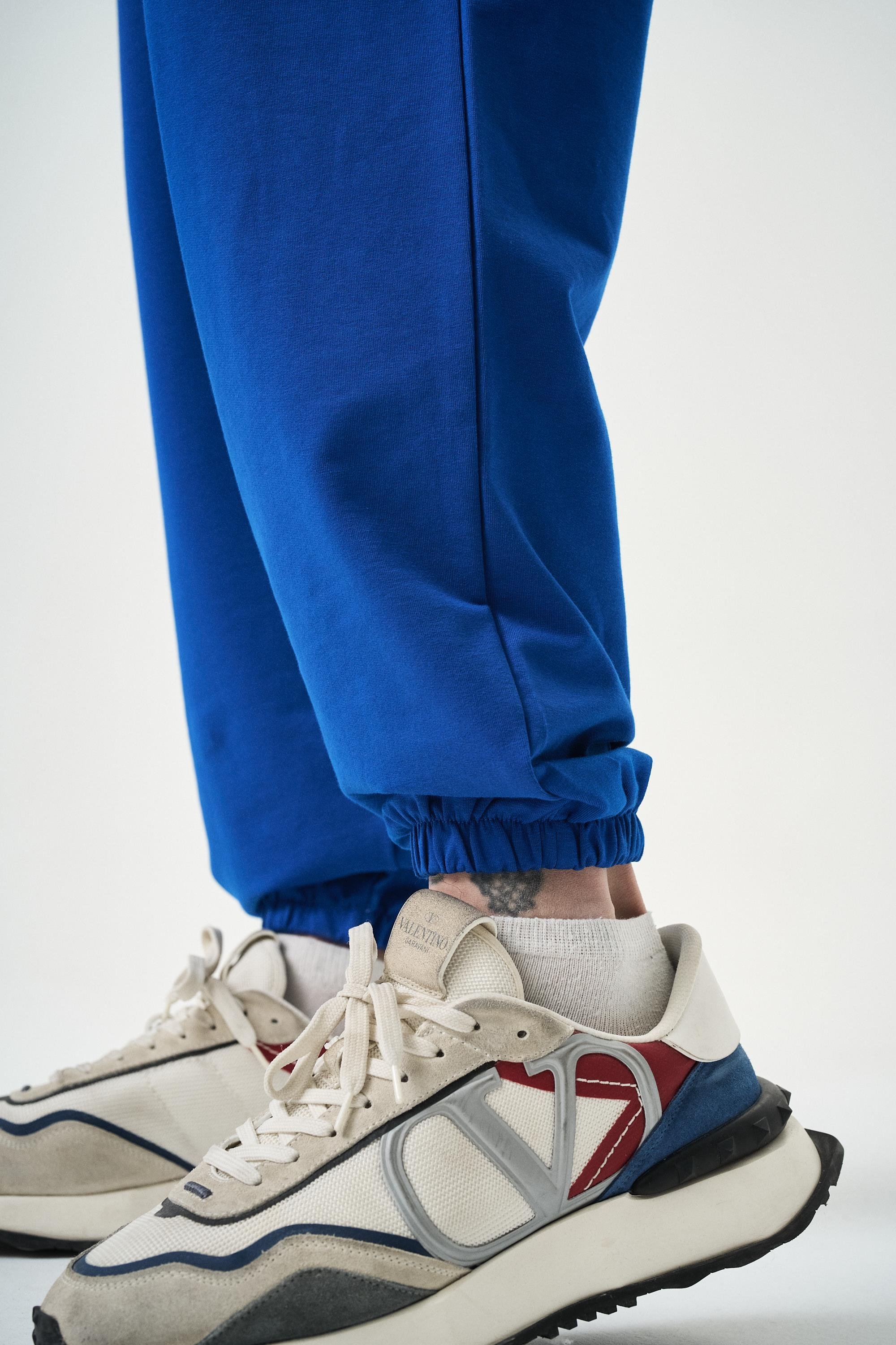Erkek Basic Jogger Eşofman Altı Saks