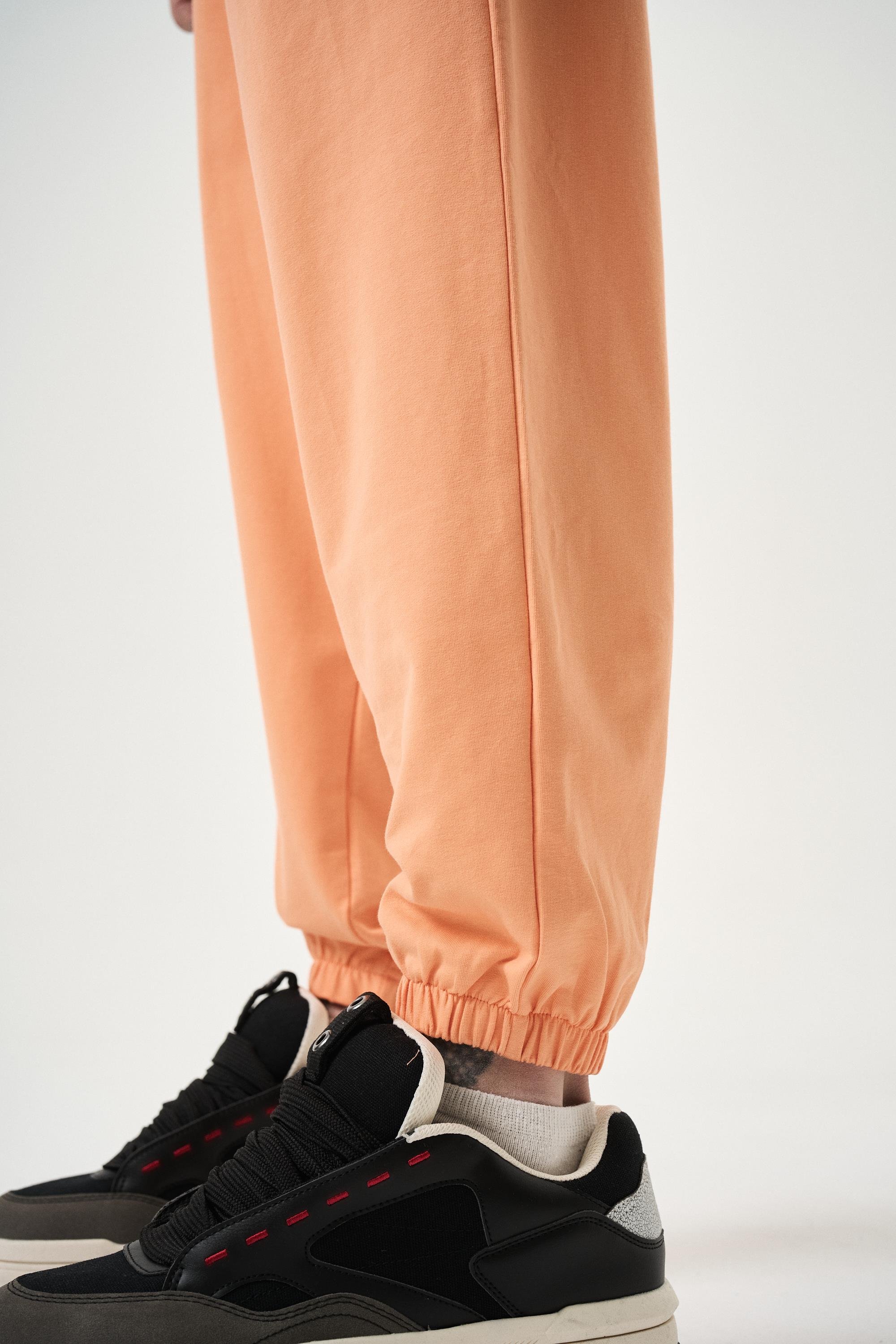 Erkek Basic Jogger Eşofman Altı Şeftali