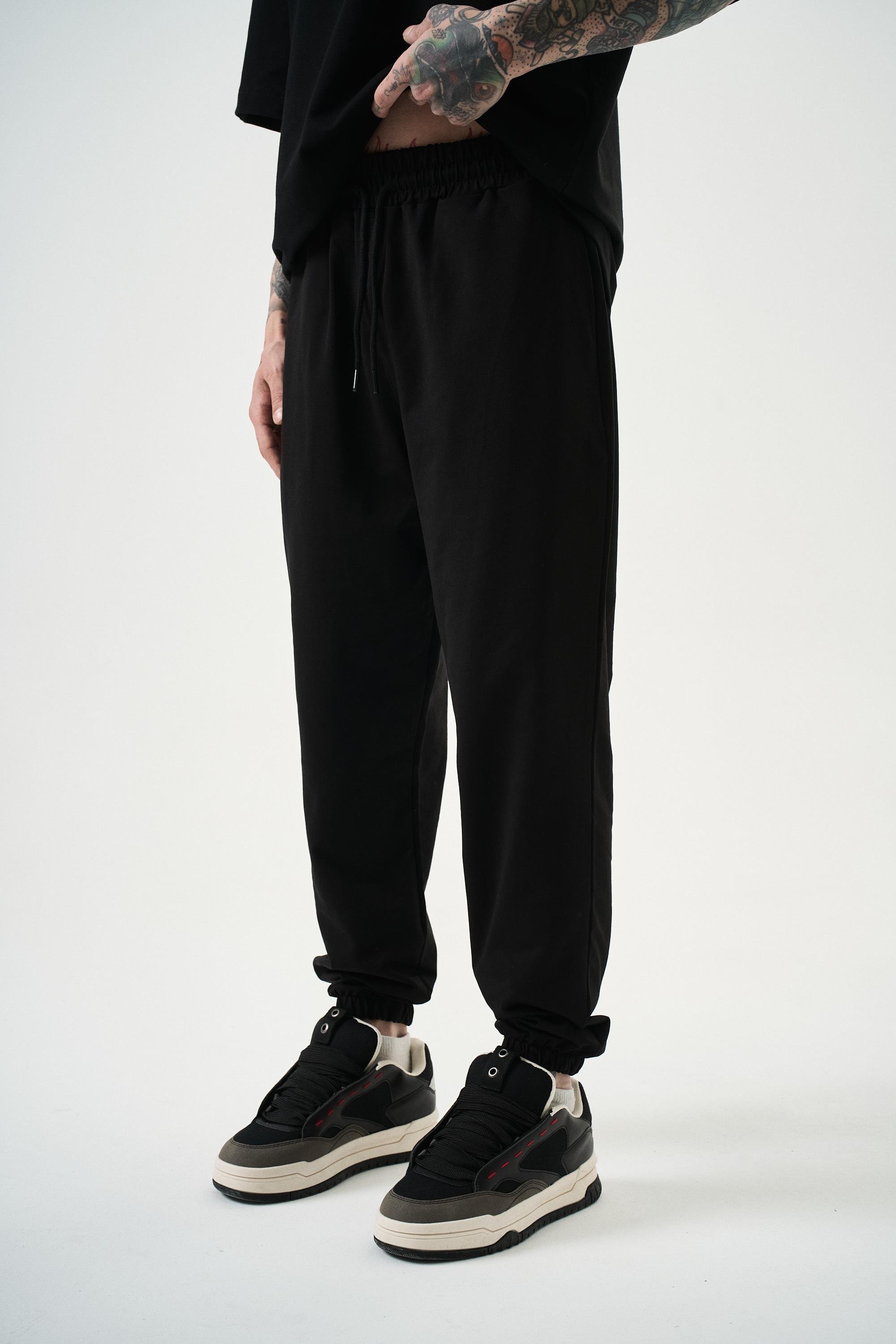 Erkek Basic Jogger Eşofman Altı Siyah