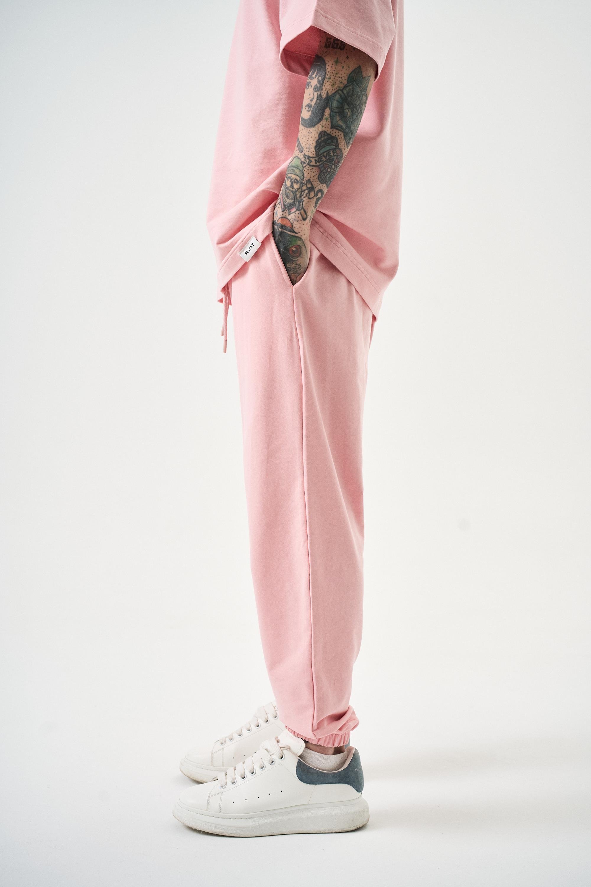 Erkek Basic Jogger Eşofman Altı Somon
