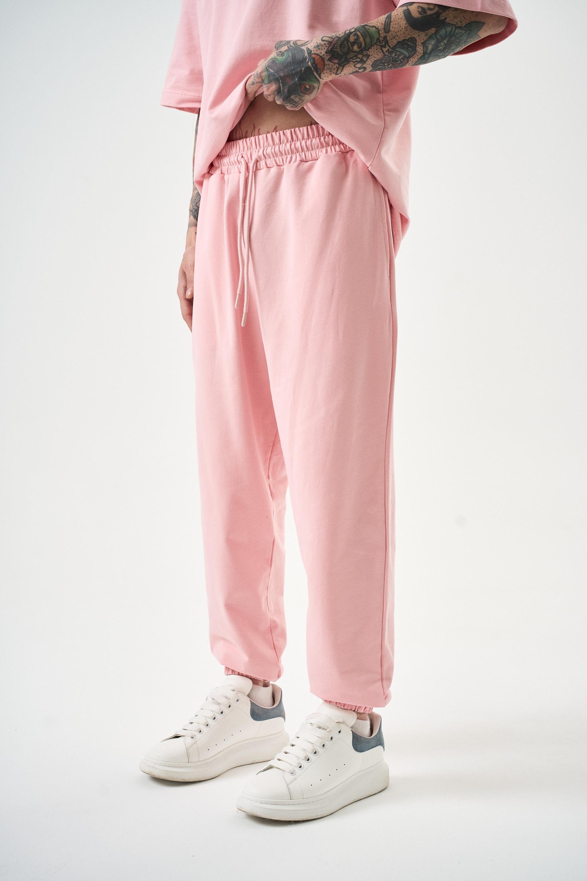 Erkek Basic Jogger Eşofman Altı Somon