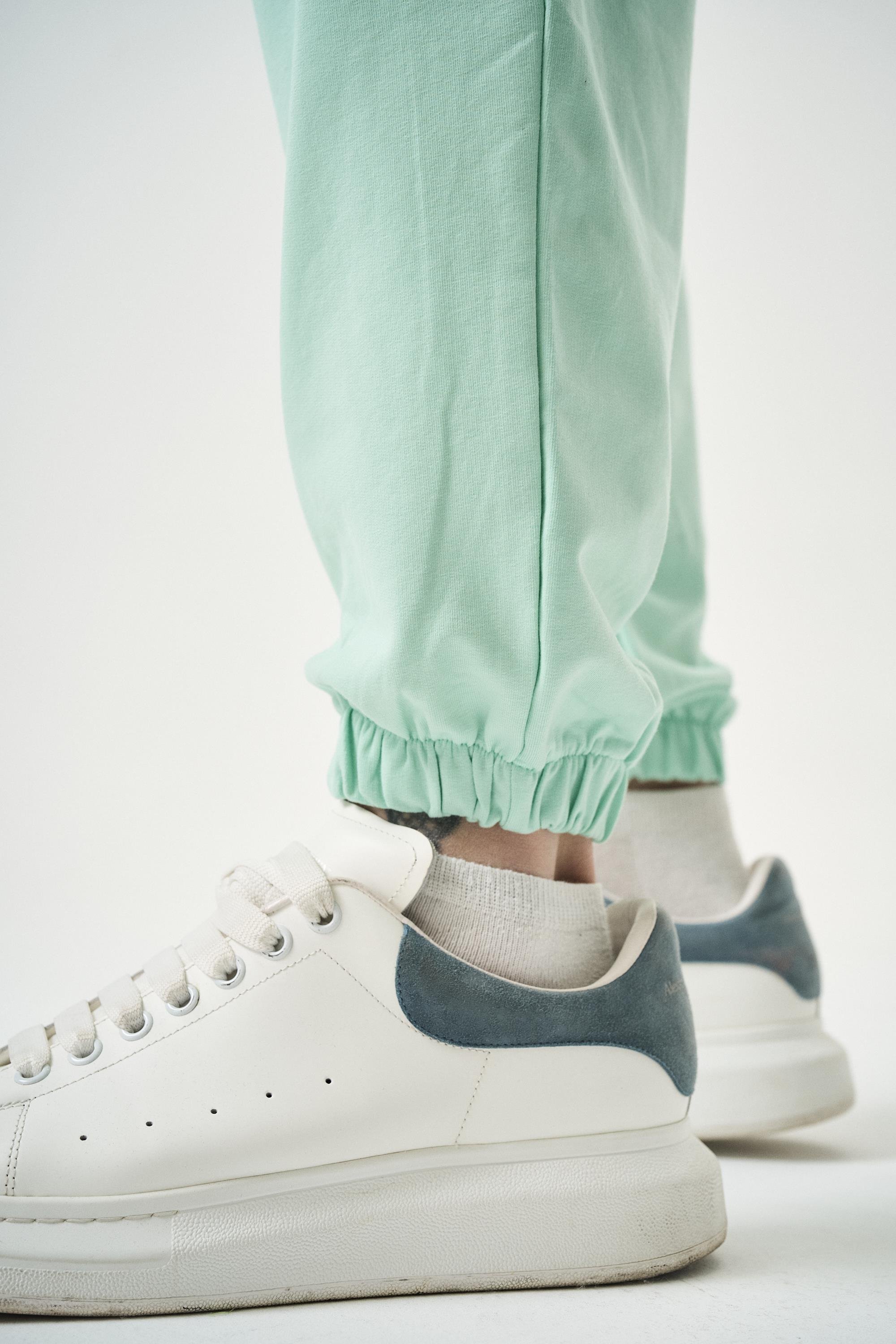 Erkek Basic Jogger Eşofman Altı Su Yeşili