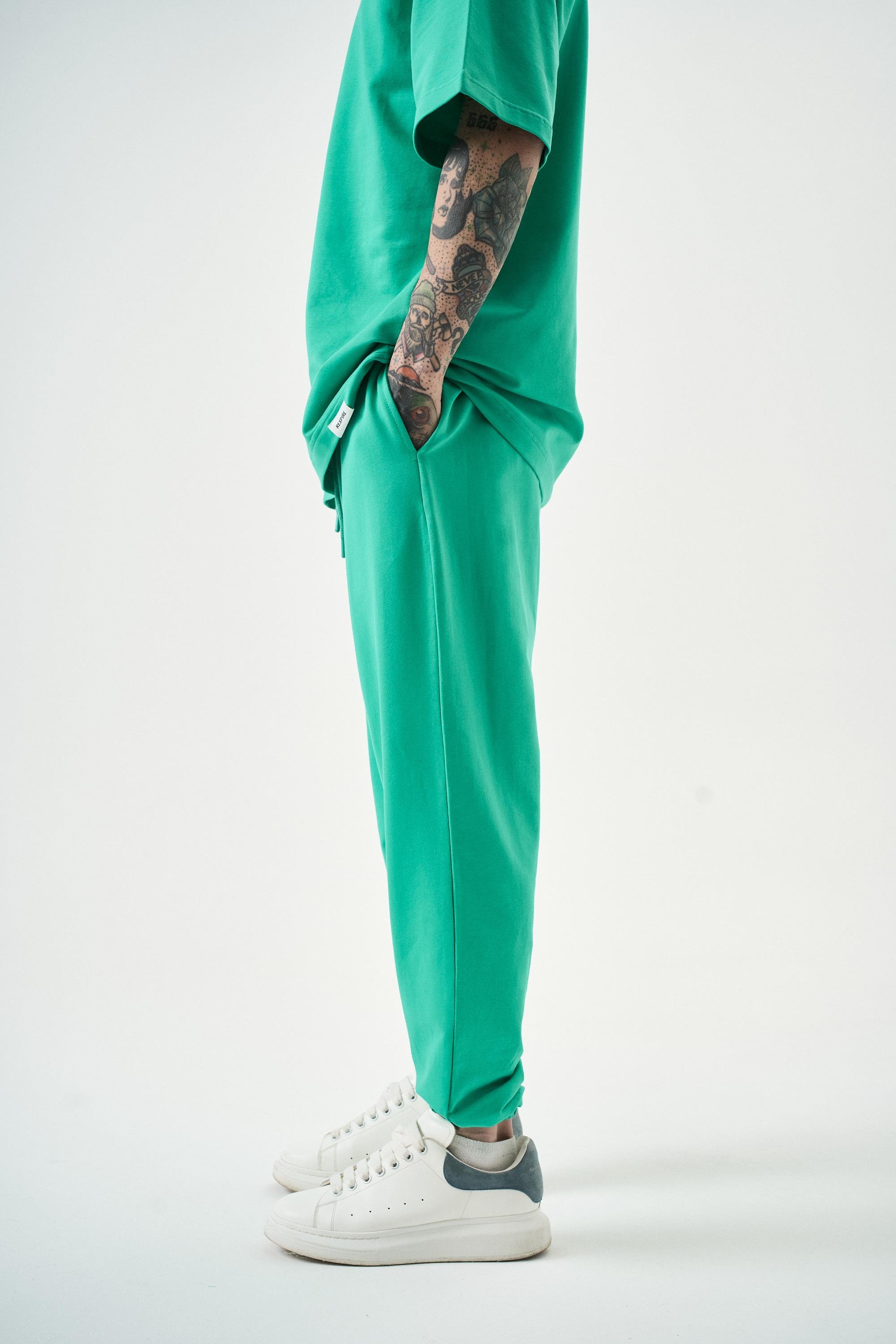 Erkek Basic Jogger Eşofman Altı Yeşil