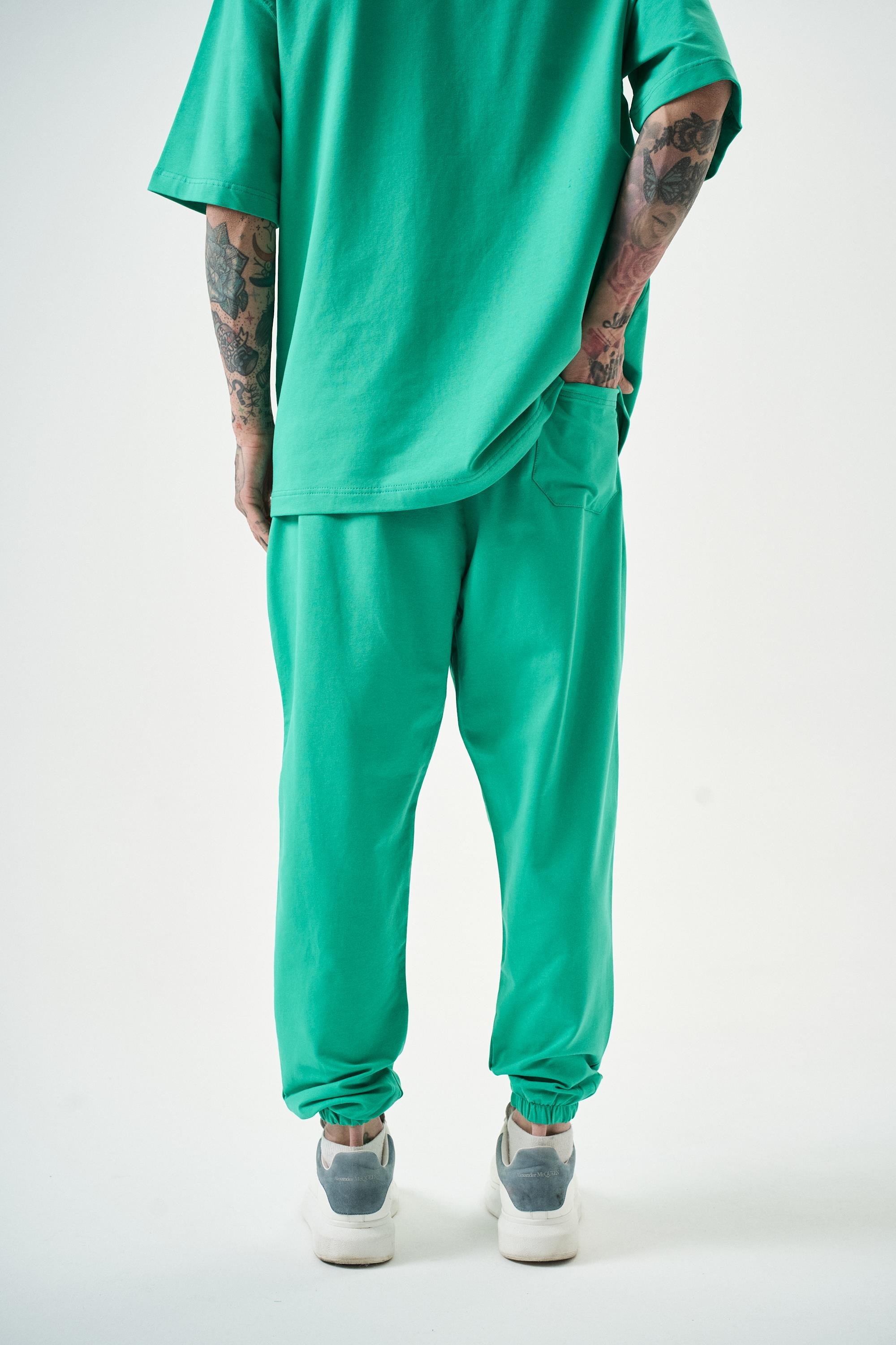Erkek Basic Jogger Eşofman Altı Yeşil
