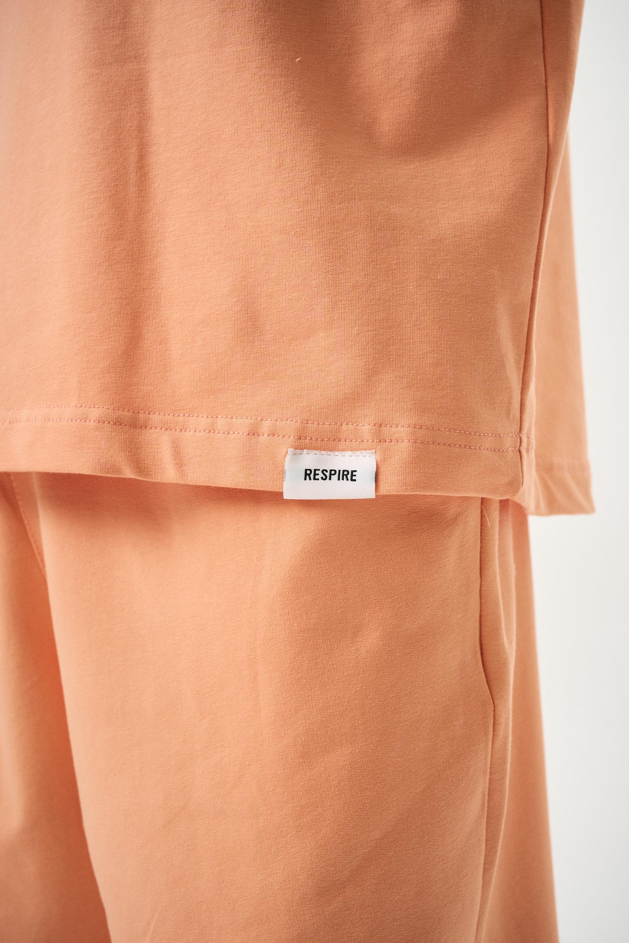 Erkek Basic T-Shirt Şeftali
