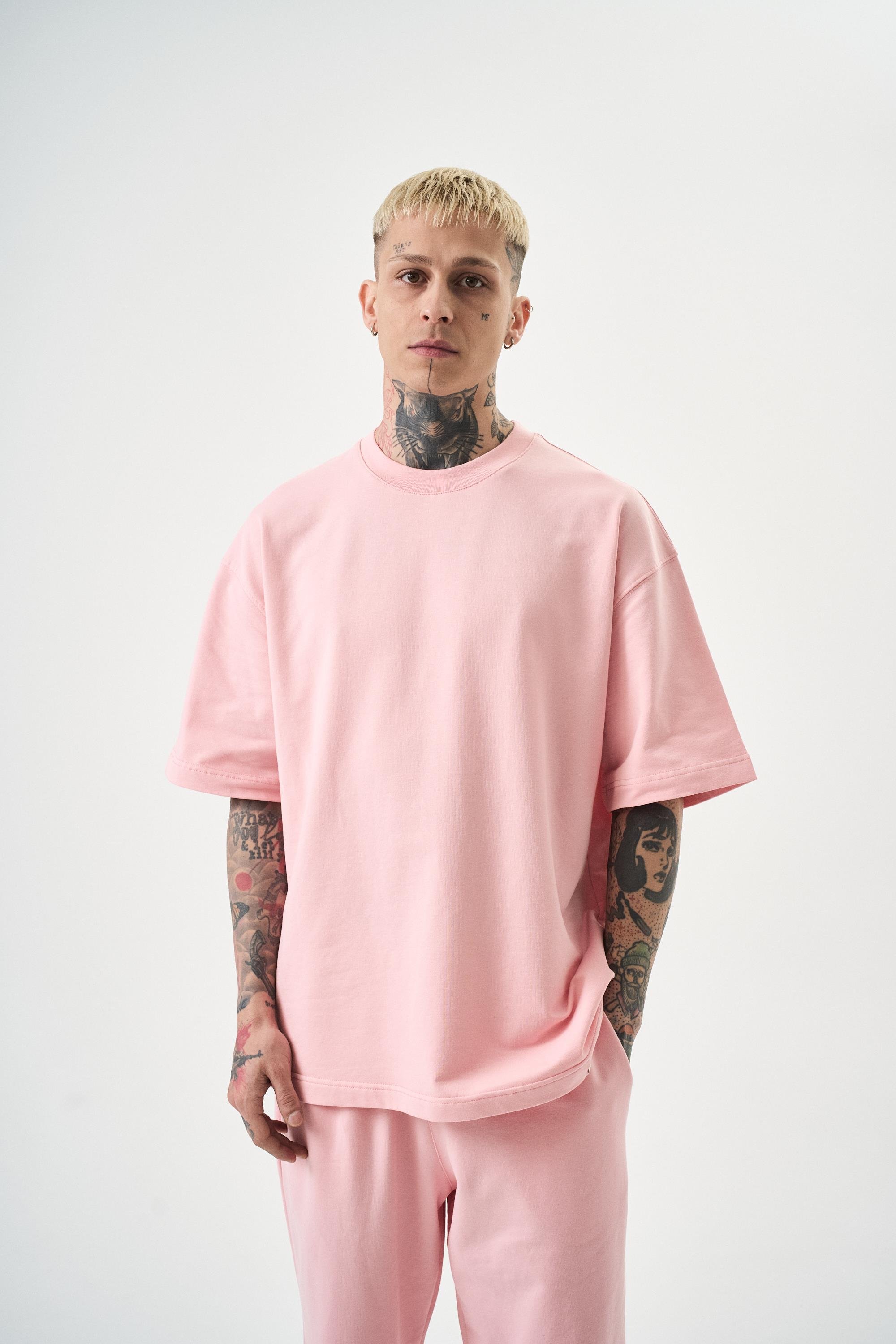 Erkek Basic T-Shirt Somon