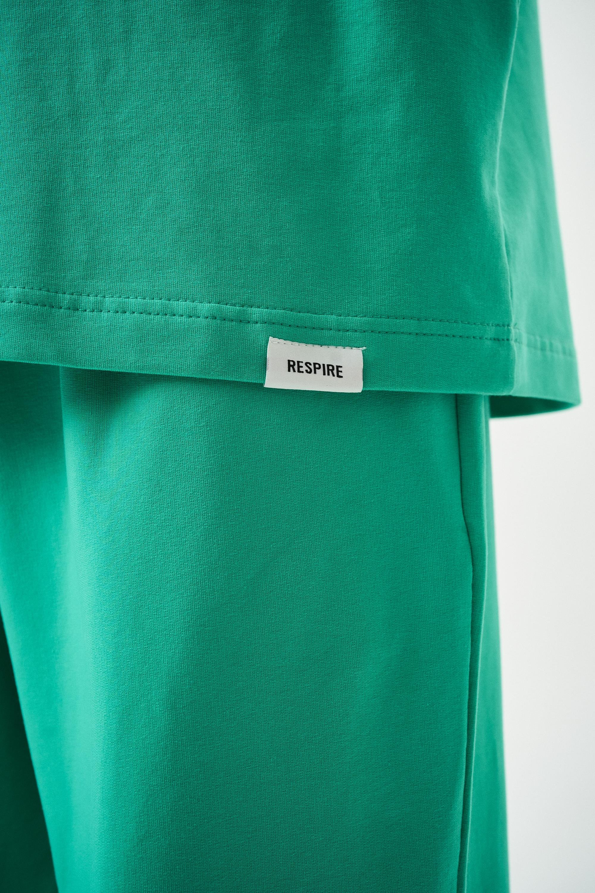 Erkek Basic T-Shirt Yeşil