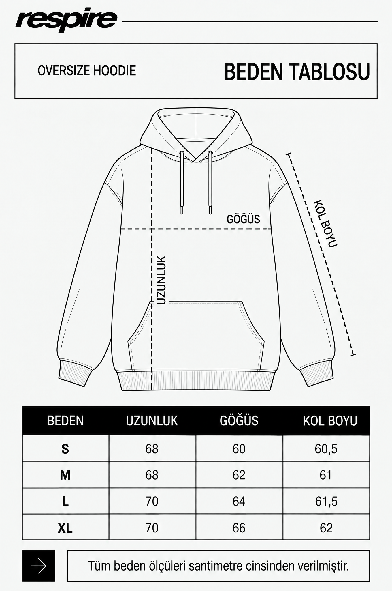 Erkek Horse Patch Detaylı Oversize Hoodie Ekru