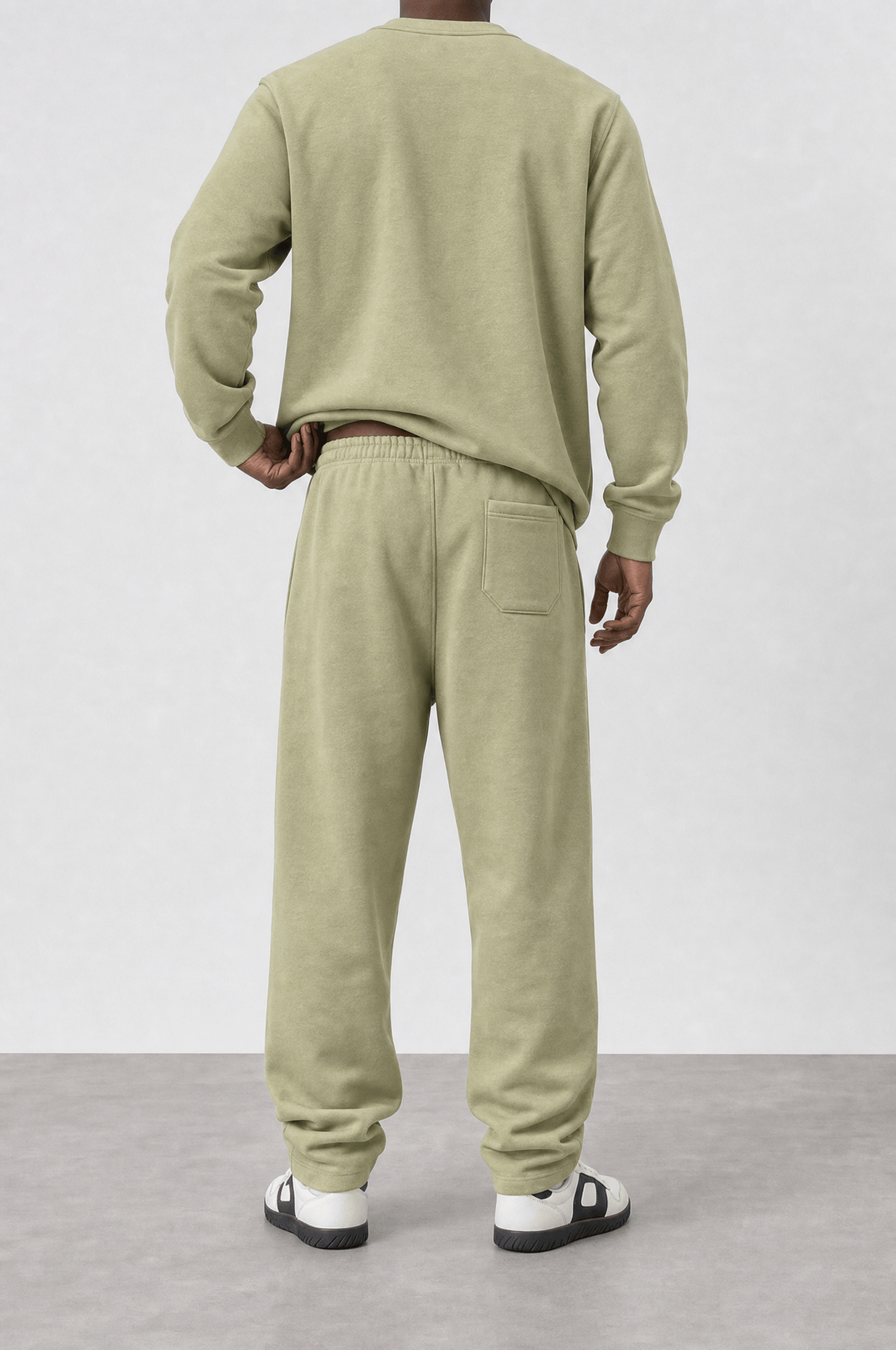 Erkek Respire Basic Baggy Eşofman Altı Küf