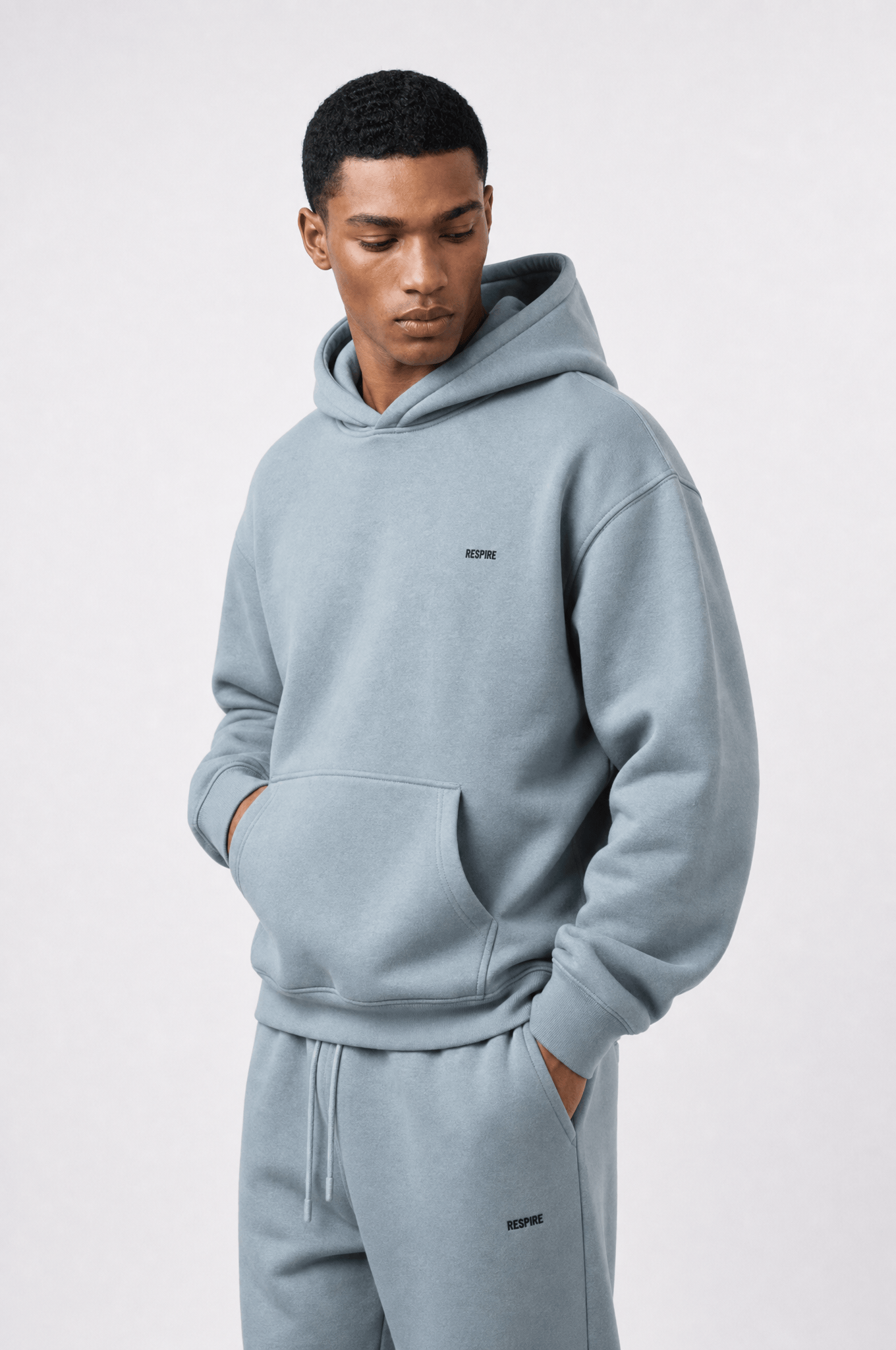 Erkek Respire Basic Oversize Hoodie Prada