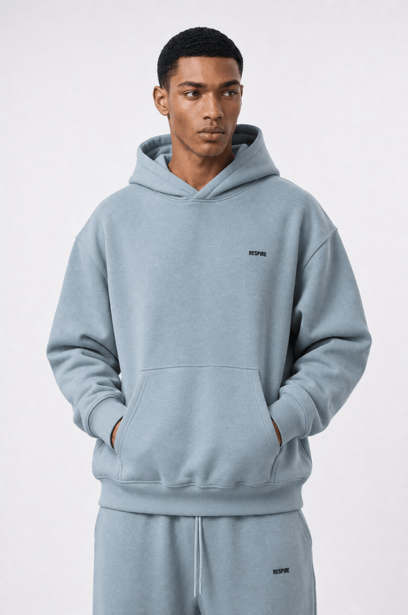 Erkek Respire Basic Oversize Hoodie Prada