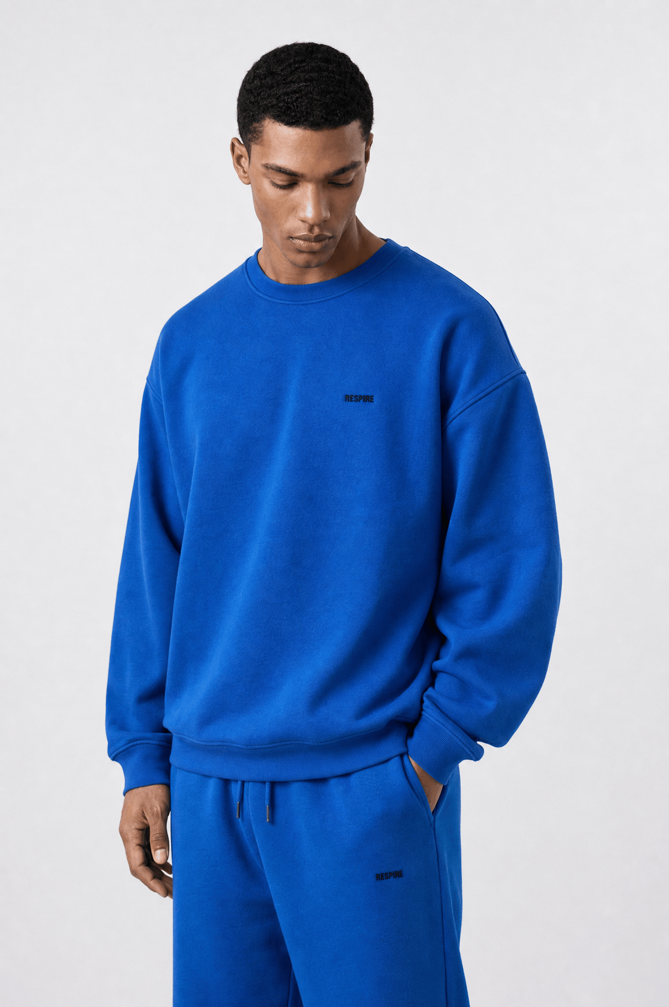 Erkek Respire Basic Oversize Sweatshirt Saks
