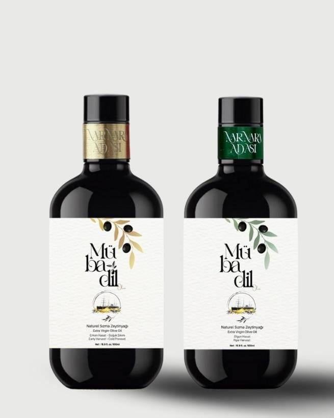 1 X ERKEN HASAT 1X OLGUN HASAT NATUREL SIZMA ZEYTİNYAĞI