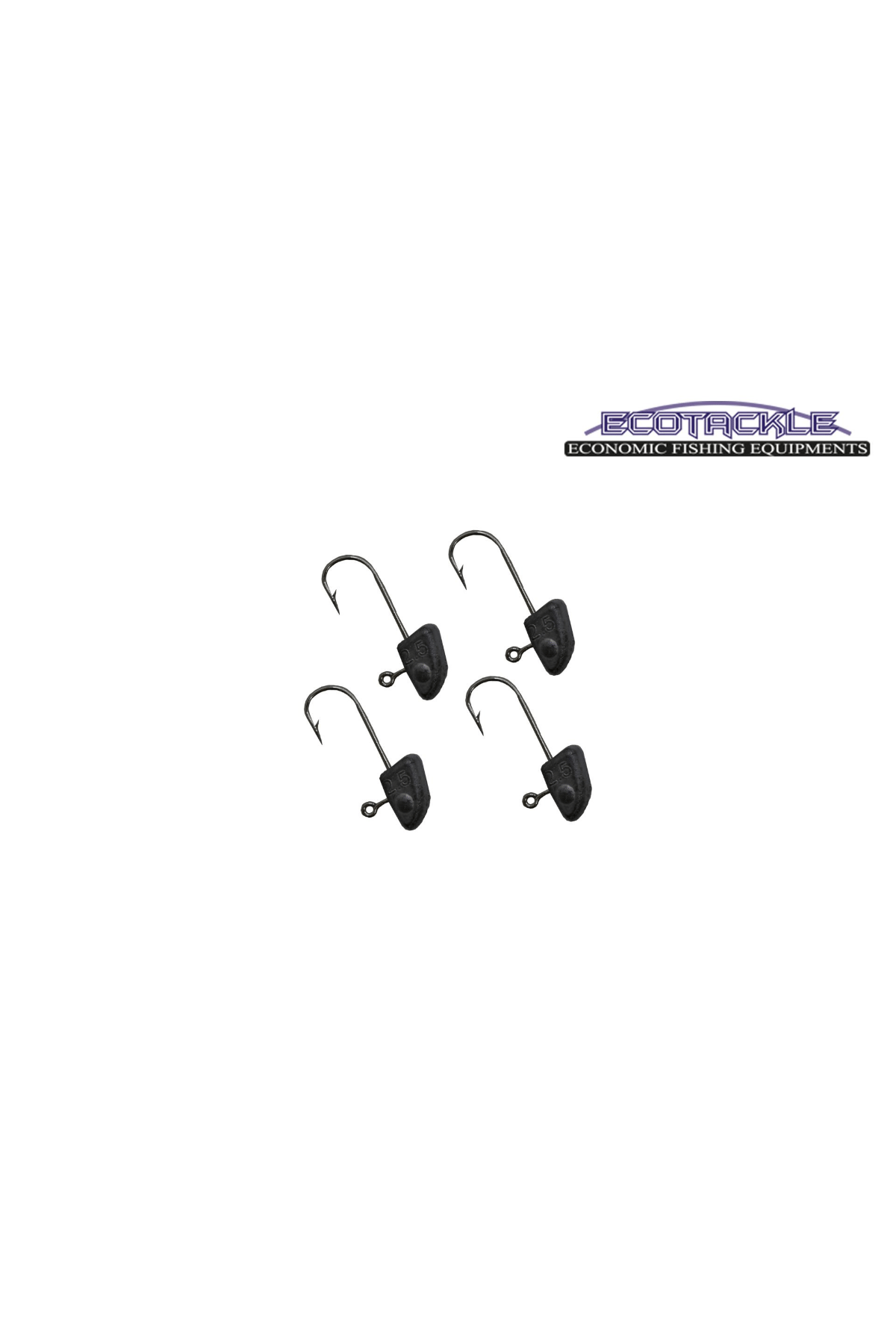 ECOTACKLE TRAP LRF JIGHEAD 4P 2.5 hook:6