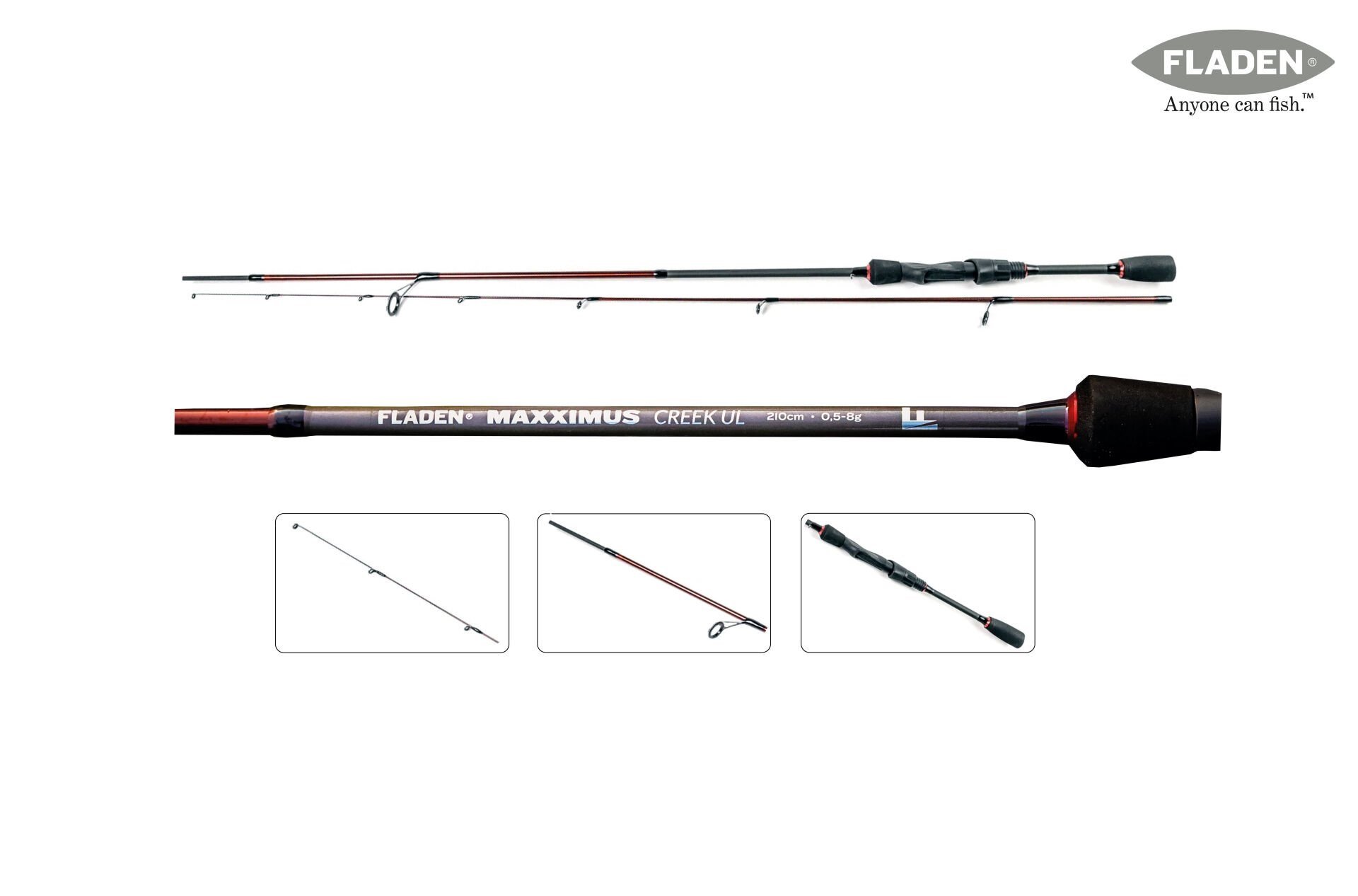 Fladen Maximus Creek Ul 220cm 0,5-9g