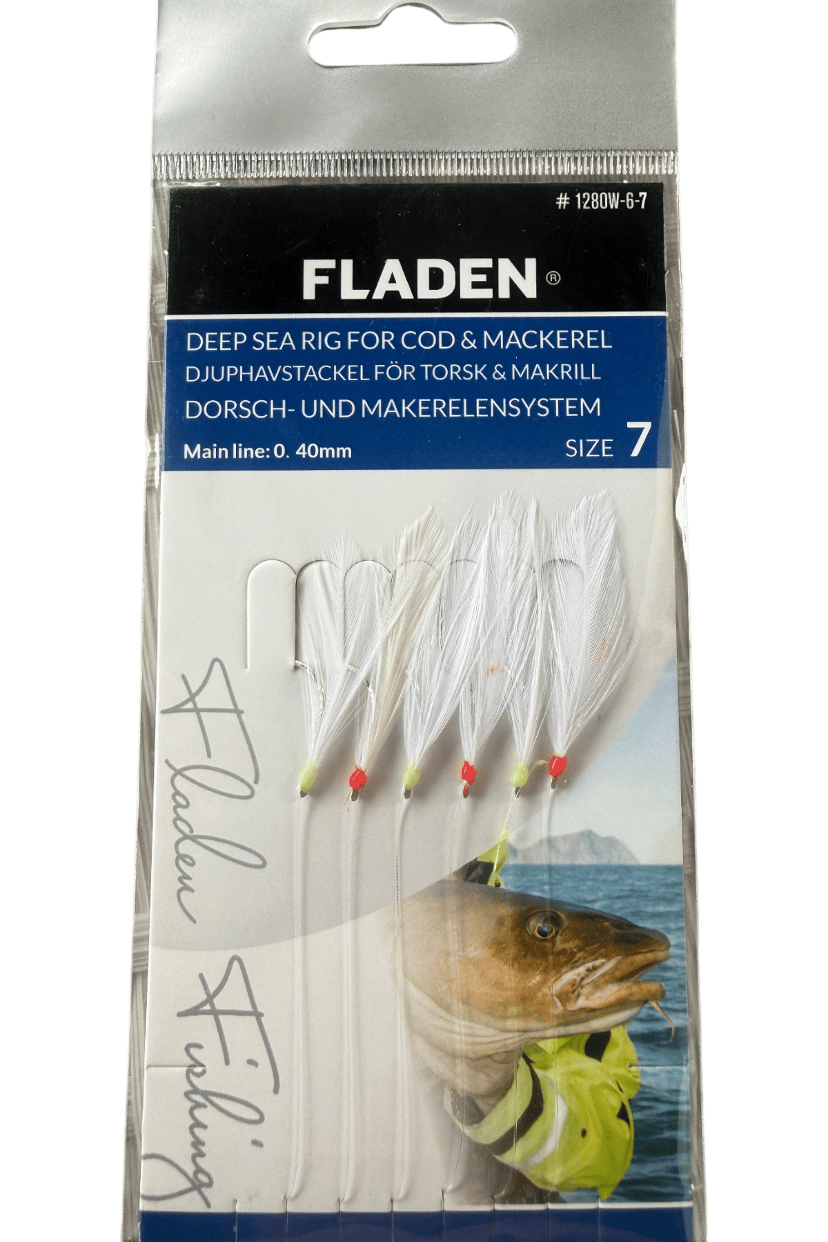 FLADEN USKUMRU-ÇİNEKOP-PALAMUT-BEYAZ  ÇAPARİ 0.40mm no:7