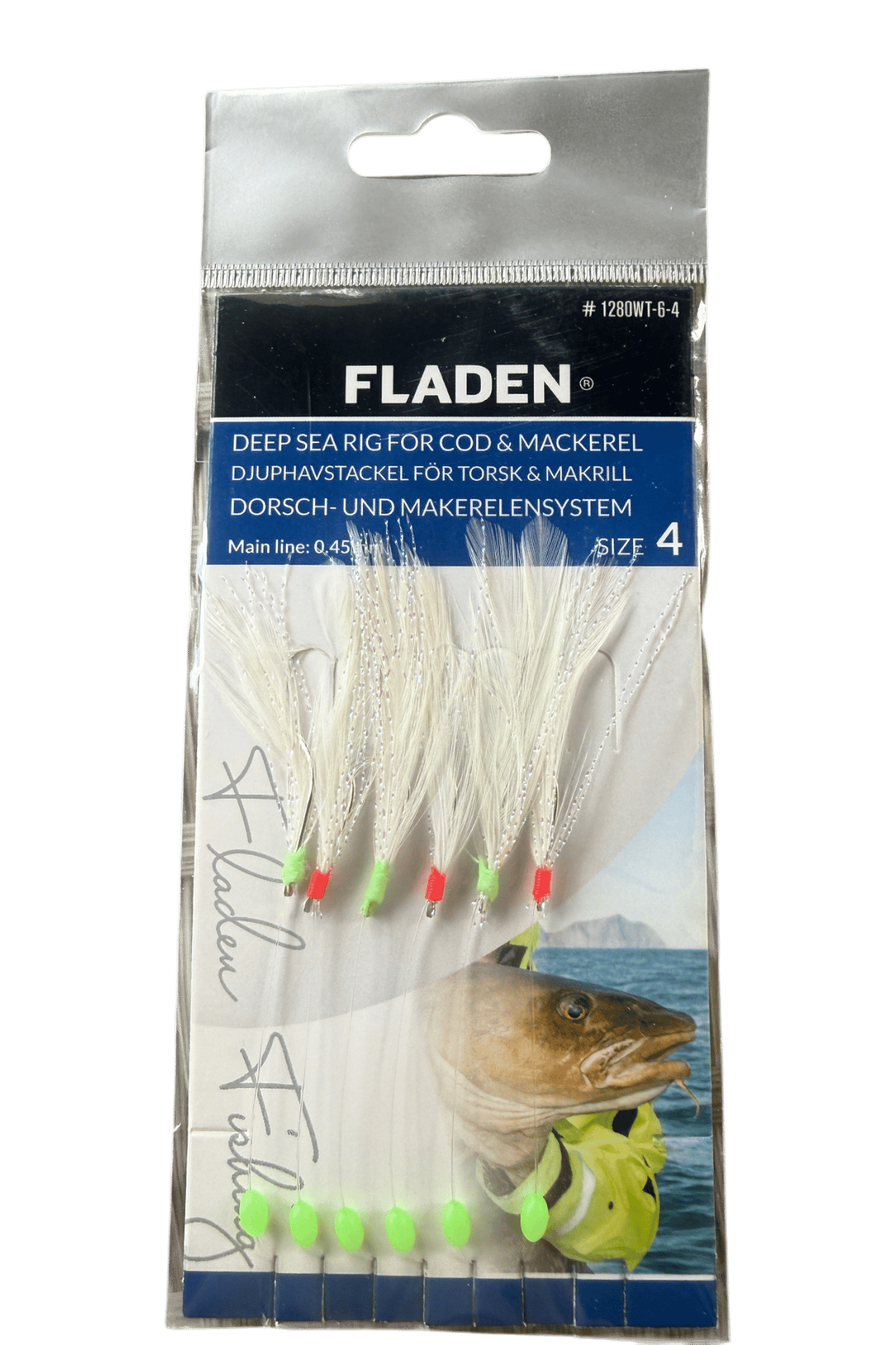 FLADEN USKUMRU-ÇİNEKOP-PALAMUT-BEYAZ  ÇAPARİ 0.40mm no:4