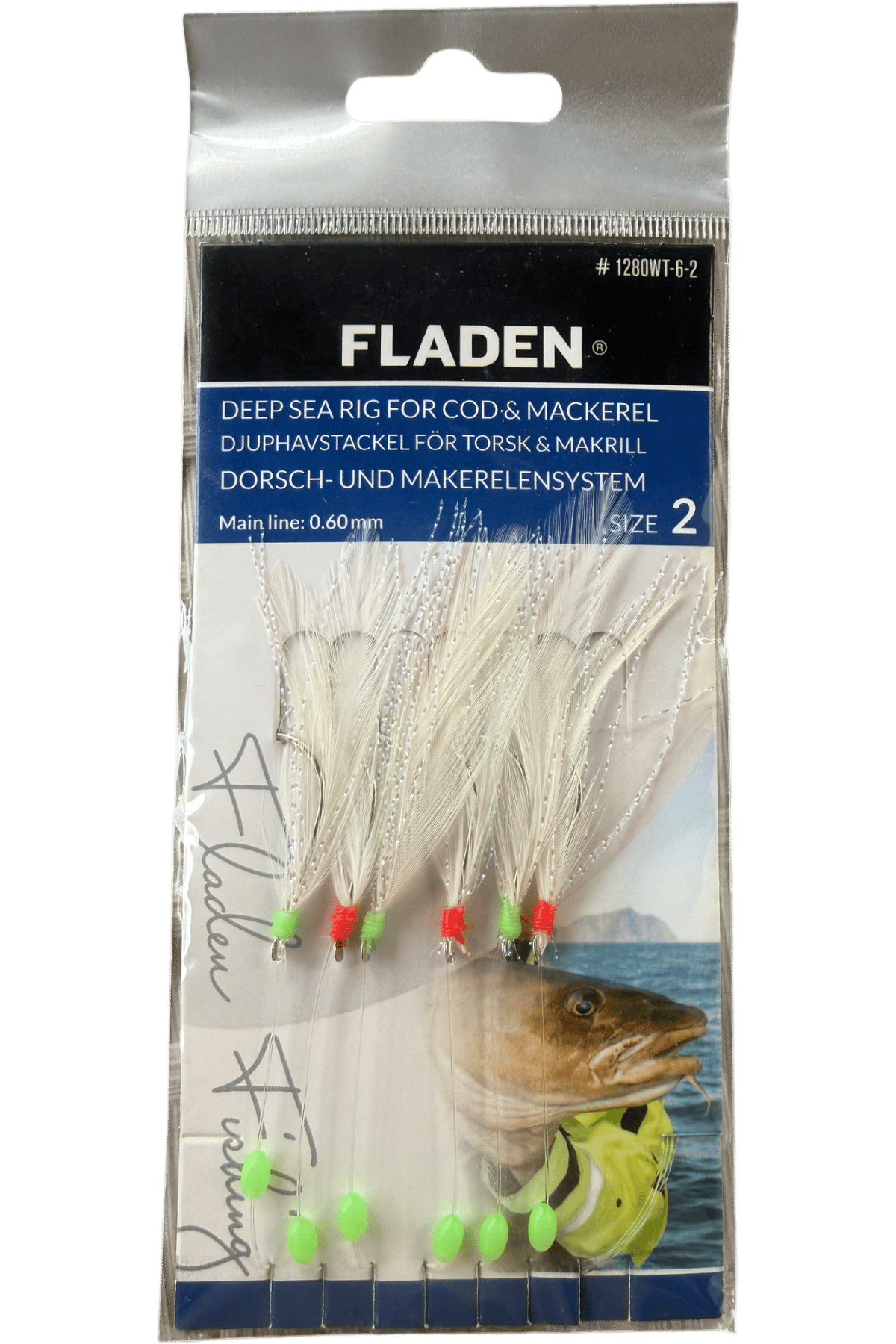 FLADEN USKUMRU-ÇİNEKOP-PALAMUT-BEYAZ  ÇAPARİ 0.60mm no:2