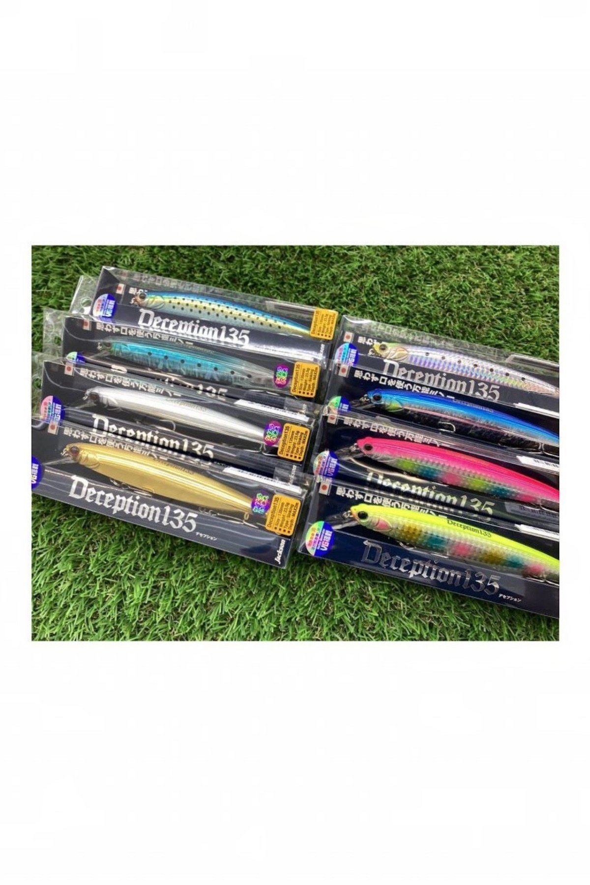 Jackson Deception 135 mm 23,5 gr Sinking Maket Balık Renk: PKC