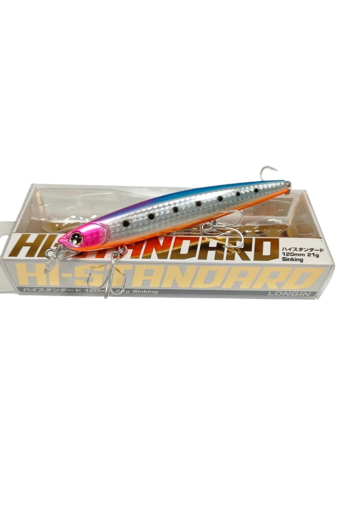 Longin Hi-Standart 120S 120mm 21gr Sinking Maket Balık RENK:#S07LN