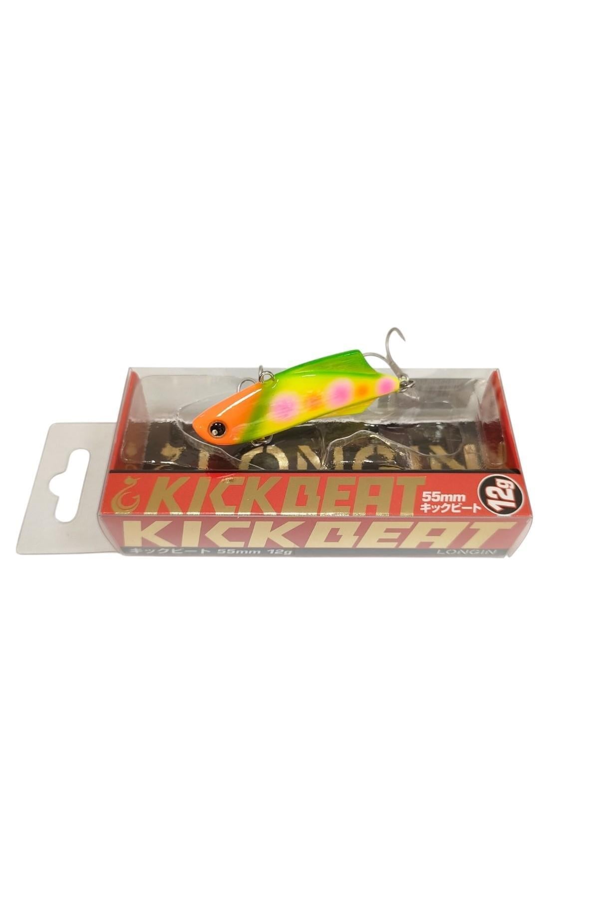 LONGİN Kickbeat 55 mm 12 g. vibrasyon yem RENK:#TU010PA CARNİVAL