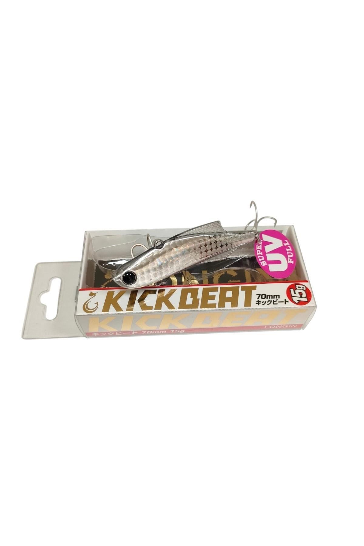 LONGİN Kickbeat 70 mm 15 g. Vibrasyon Yem renk:#S122LN SÜPER UV