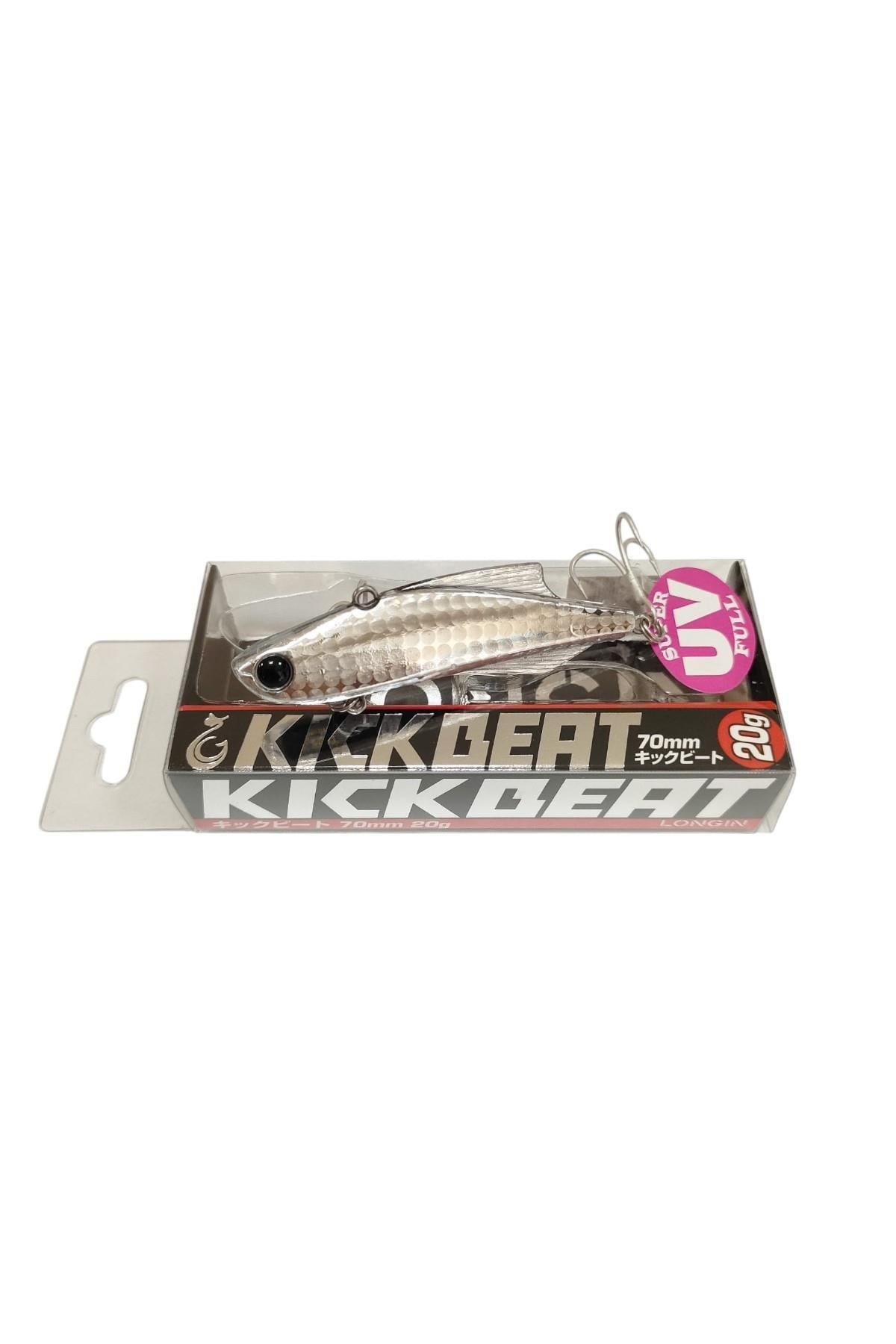 LONGİN Kickbeat 70 mm 20 g. Vibrasyon Yem renk:#S122LN SÜPER UV