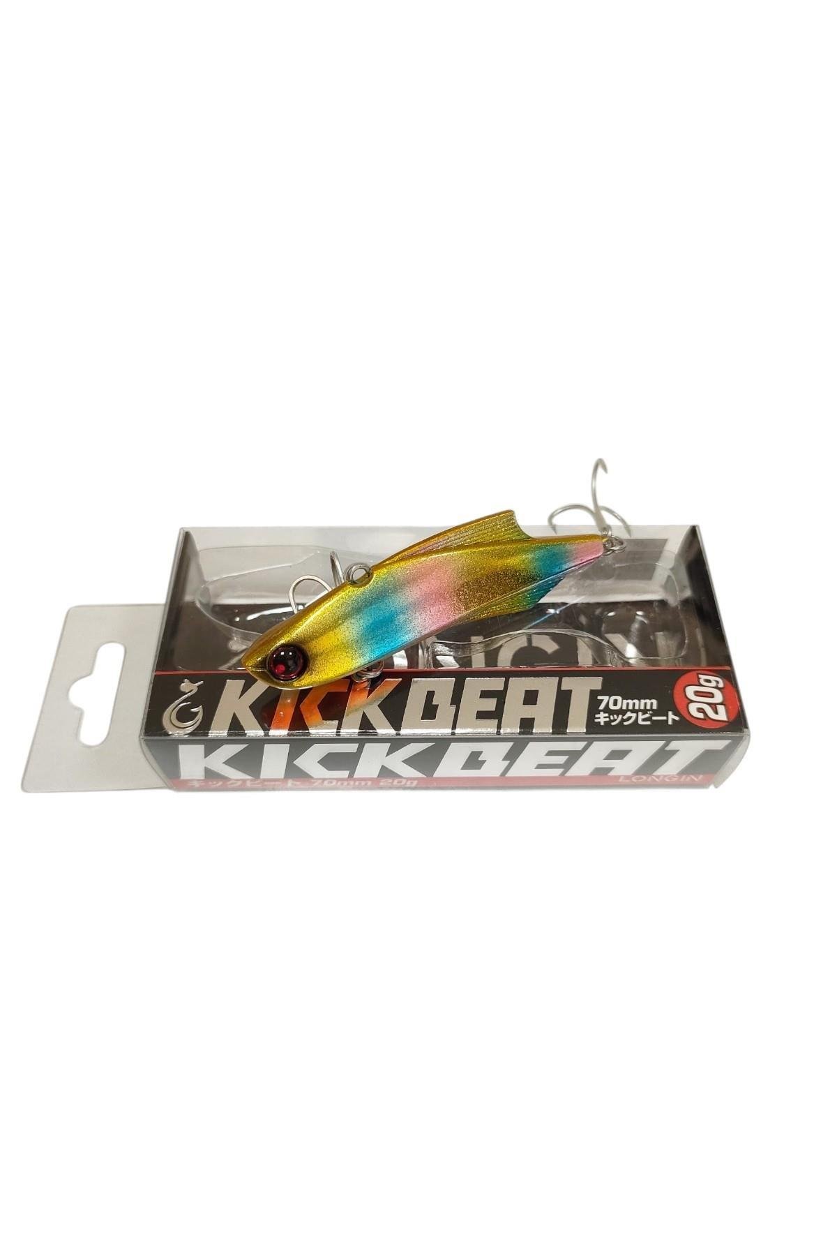 LONGİN Kickbeat 70 mm 20 g. Vibrasyon Yem renk:#S043MK ALTIN PALYAÇO