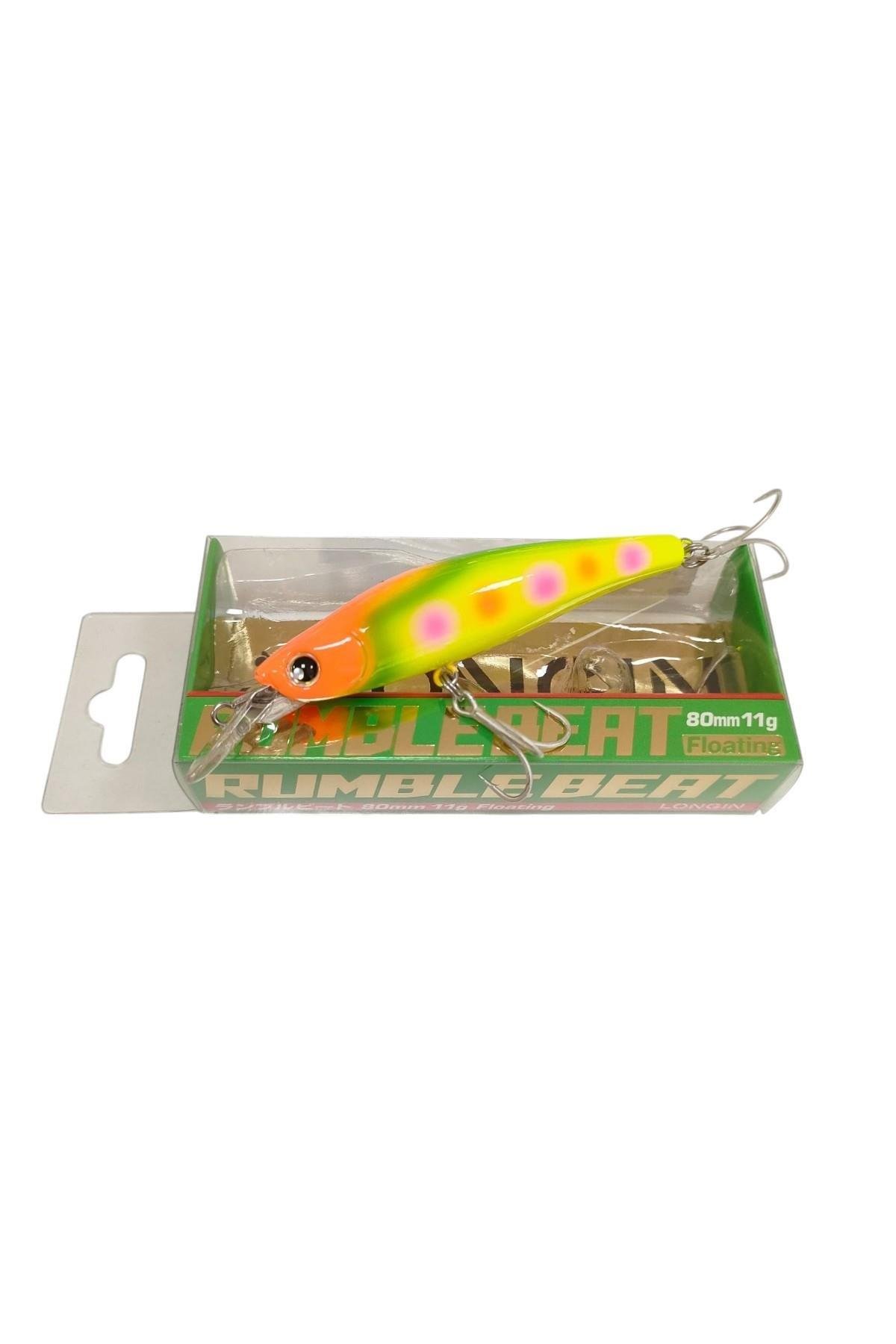 LONGİN Rumble Beat 80F 80mm 11gr Floating Maket Balık RENK:#TU010PA CARNİVAL