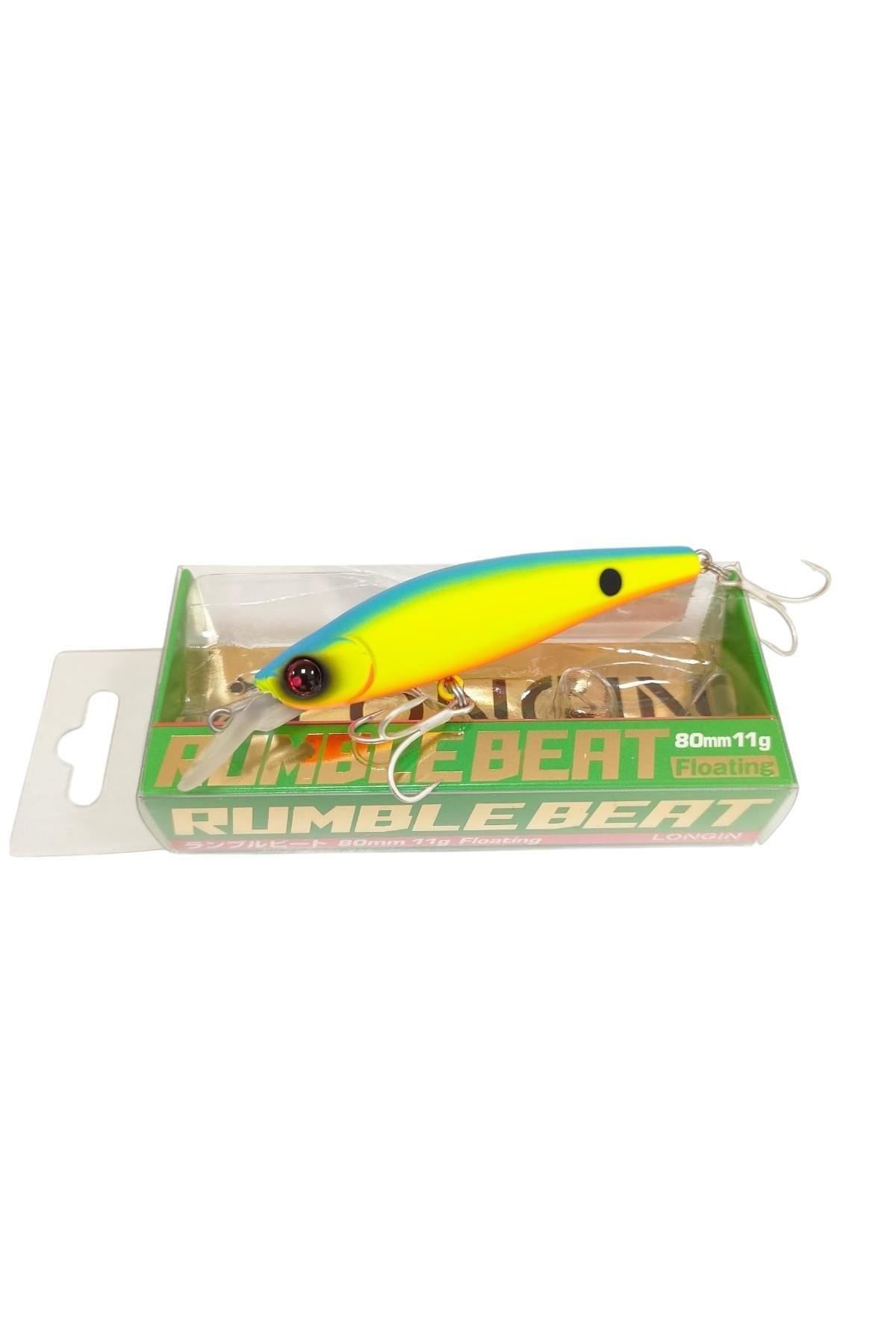 LONGİN Rumble Beat 80F 80mm 11gr Floating Maket Balık RENK:#TU007PA REVEL